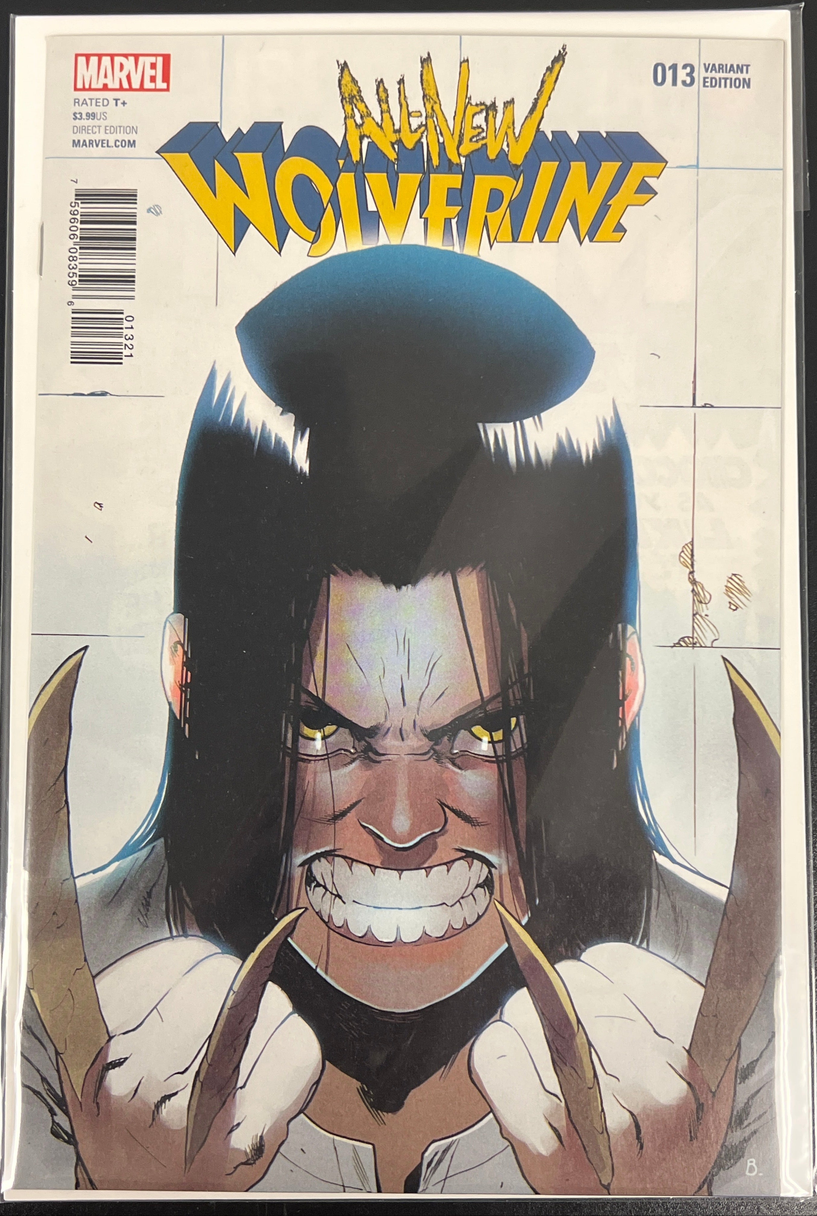 ALL NEW WOLVERINE #13 BENGAL VARIANT (CB25)