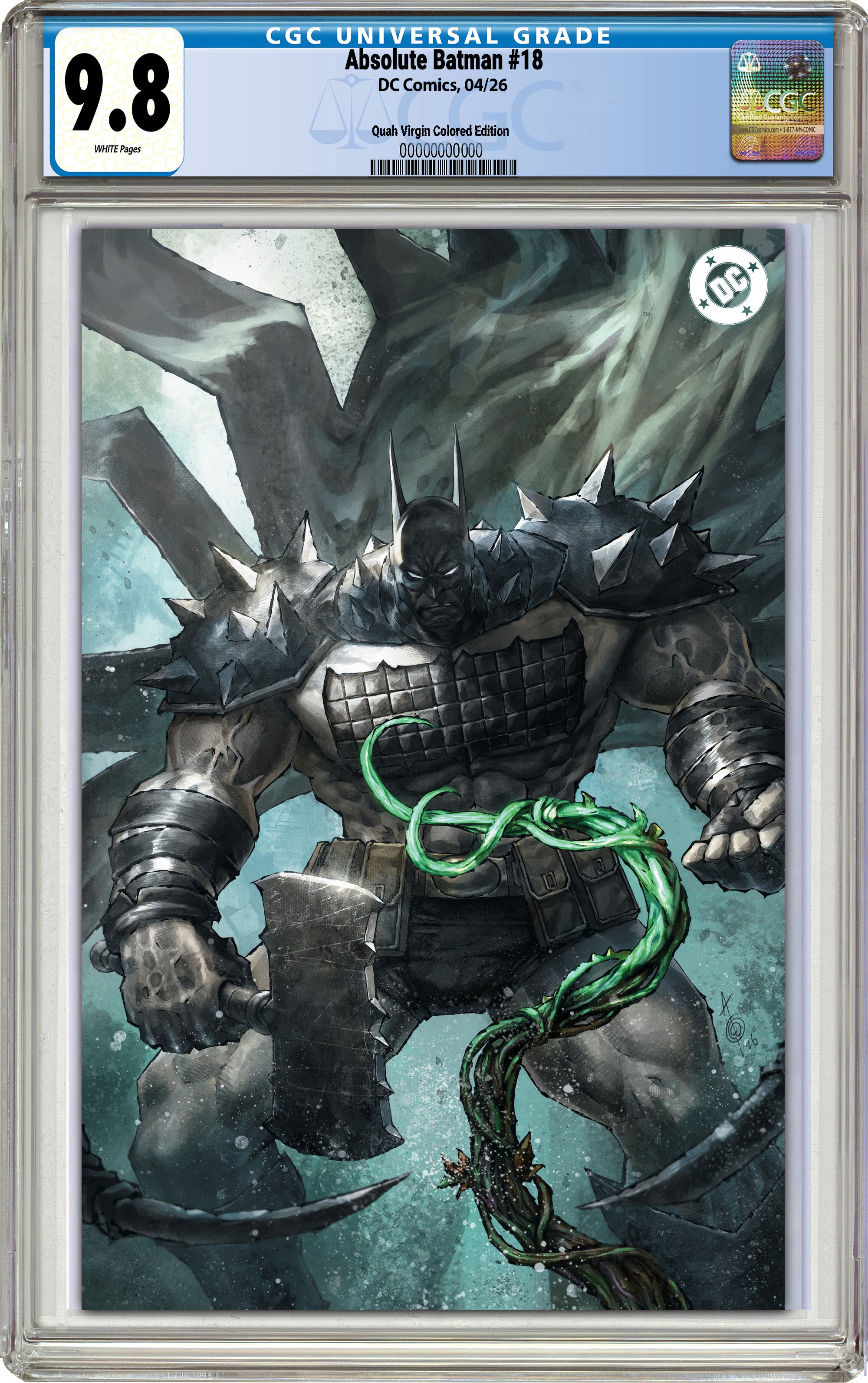 ABSOLUTE BATMAN #18 ALAN QUAH C2E2 SECRET DROP