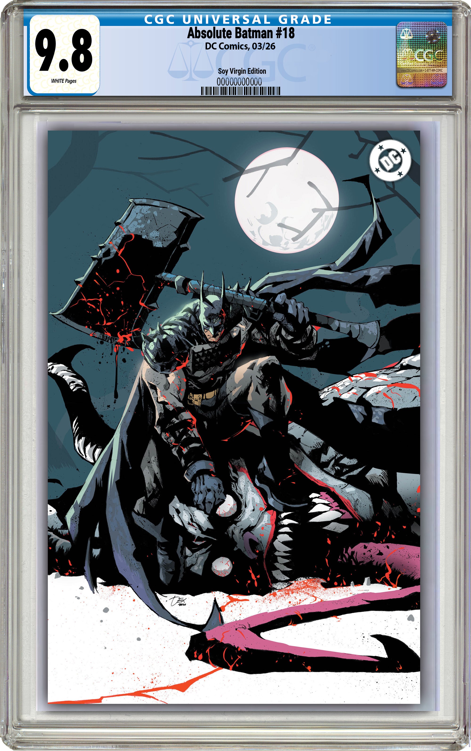 ABSOLUTE BATMAN #18 DEXTER SOY MEGACON EXCLUSIVE VARIANT COVERS