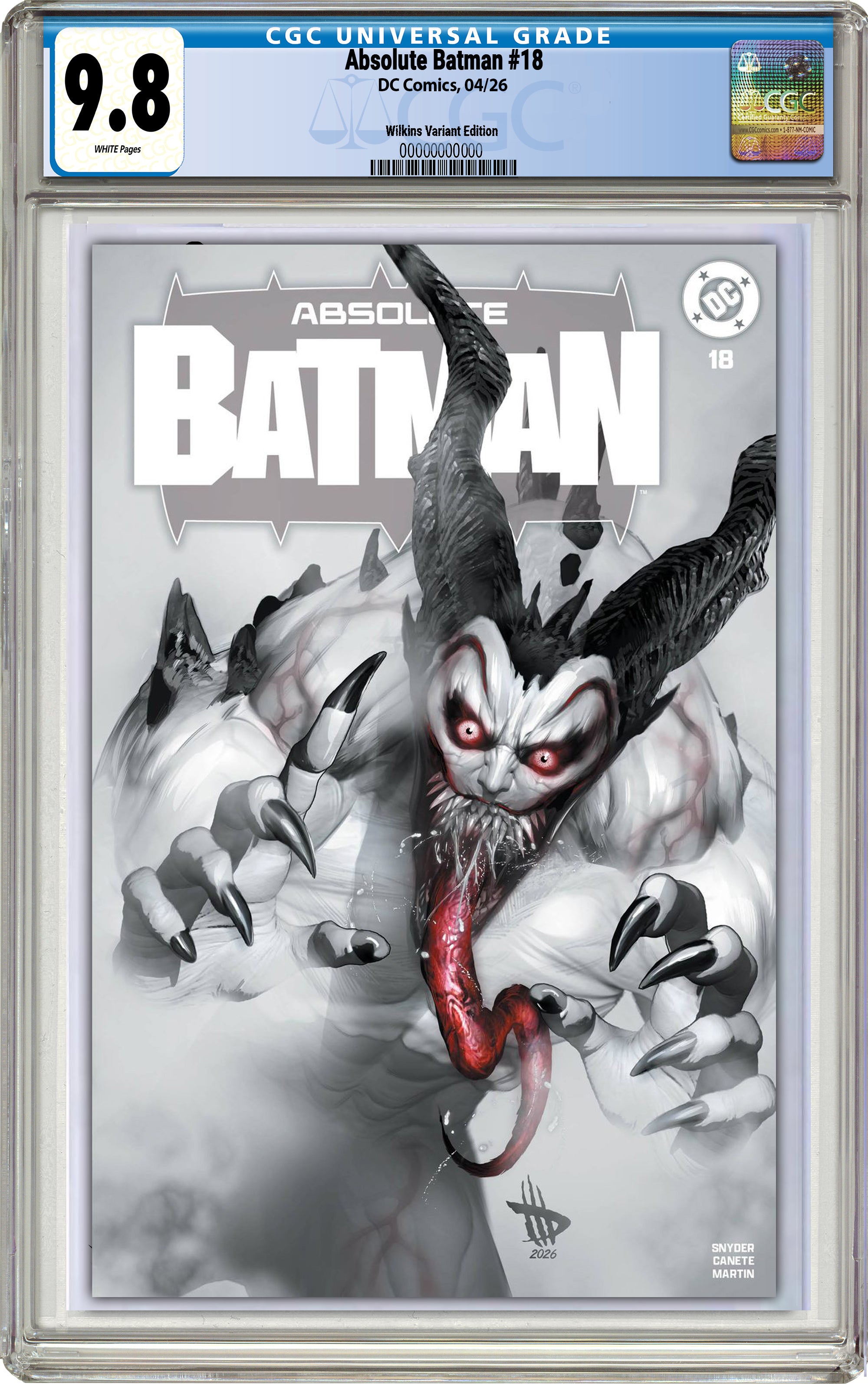 ABSOLUTE BATMAN #18 DAVE WILKINS MEGACON EXCLUSIVE VARIANT COVERS [03-25-26]