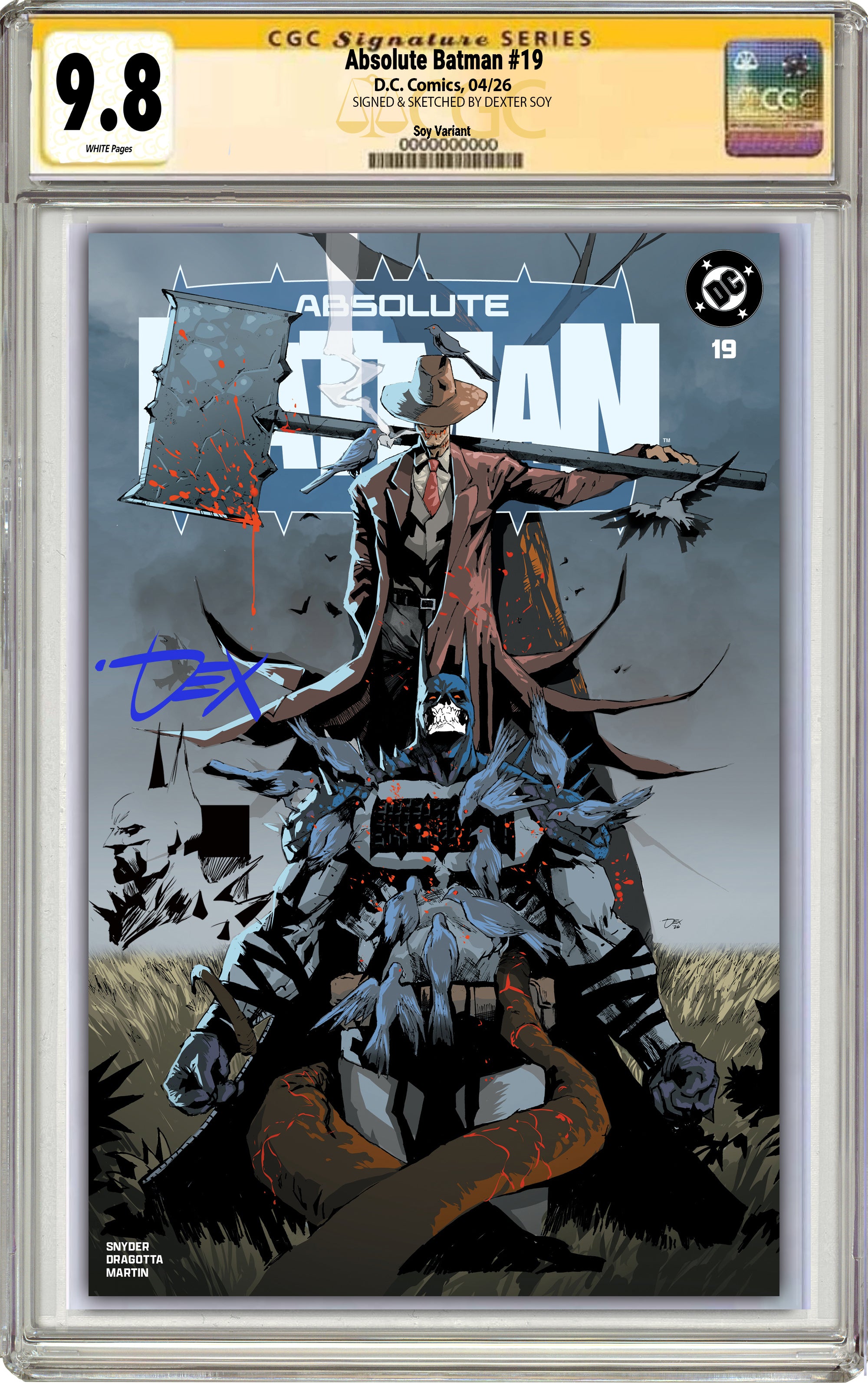 ABSOLUTE BATMAN #19 DEXTER SOY EXCLUSIVE VARIANT COVERS [04-06-26]