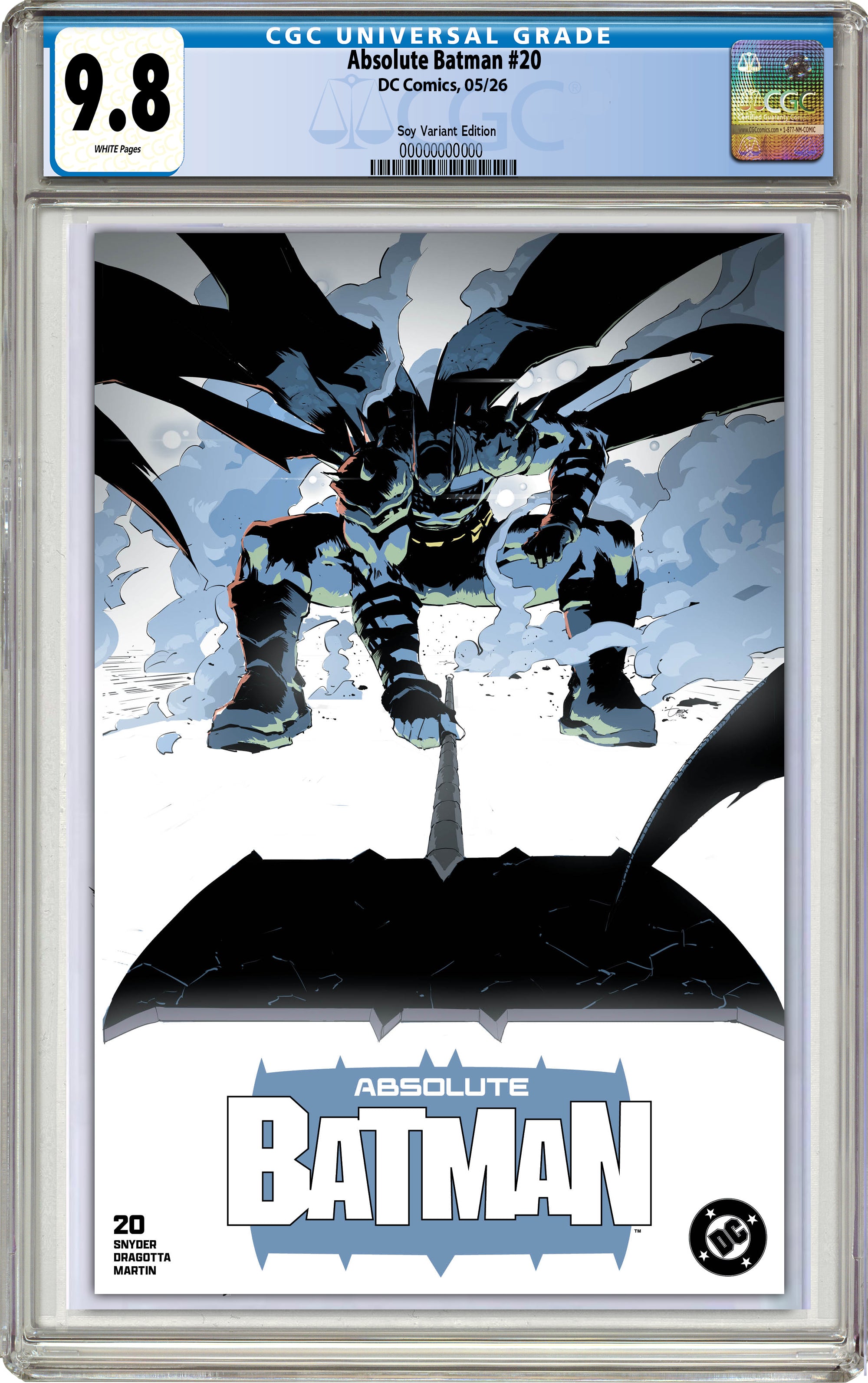 ABSOLUTE BATMAN #20 DEXTER SOY FANEXPO PHILLY EXCLUSIVE VARIANT COVERS [05-13-26]