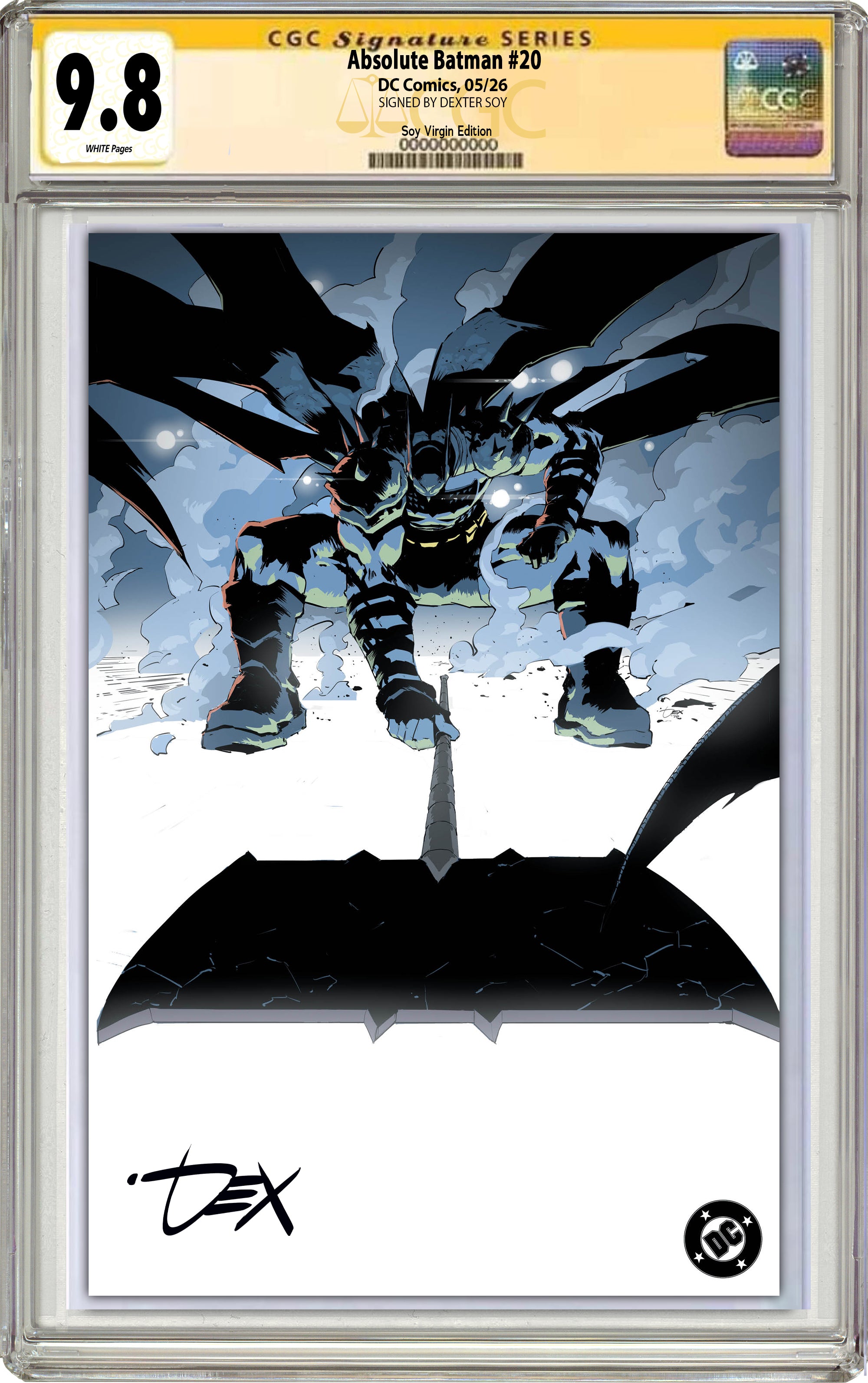 ABSOLUTE BATMAN #20 DEXTER SOY FANEXPO PHILLY EXCLUSIVE VARIANT COVERS [05-13-26]