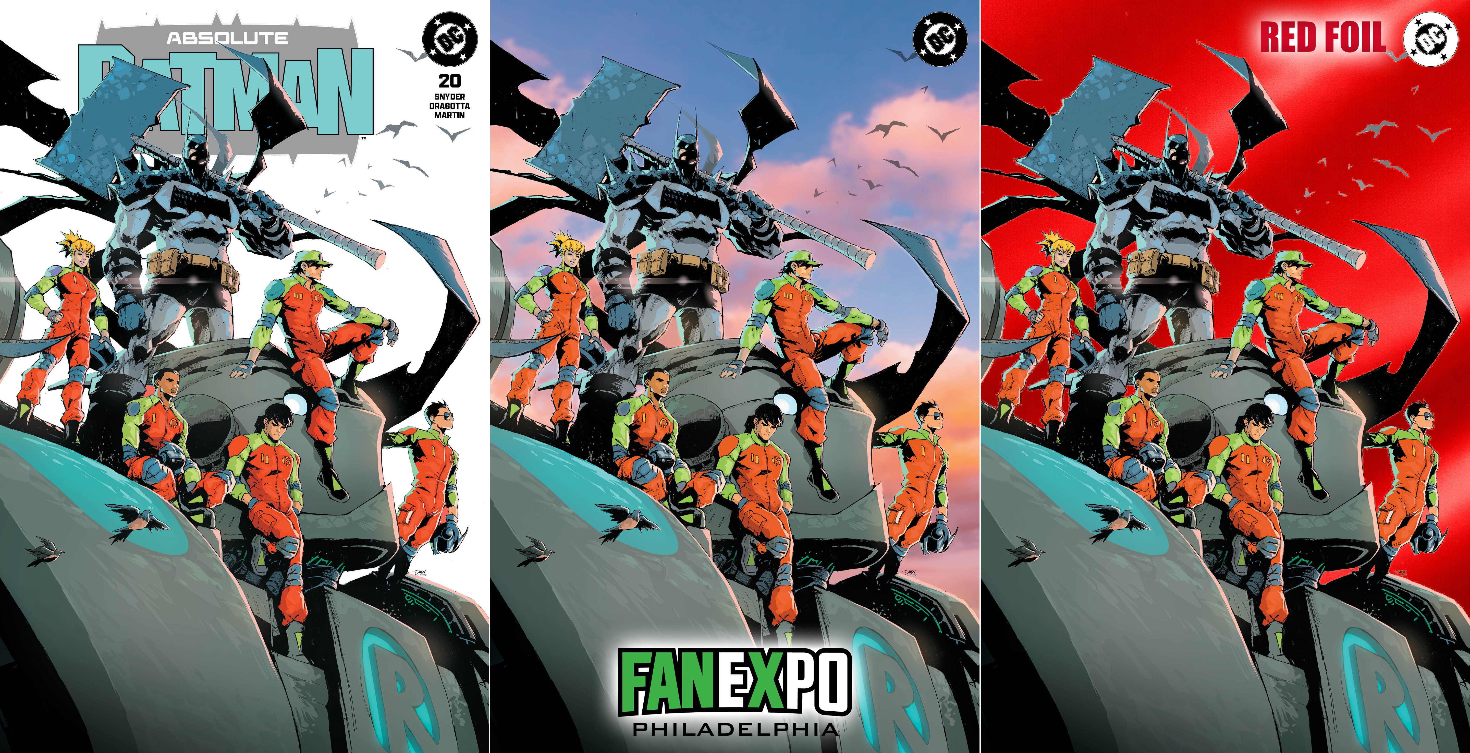 ABSOLUTE BATMAN #20 DEXTER SOY FANEXPO PHILLY EXCLUSIVE WRAPAROUND VARIANT COVERS  [05-13-26]