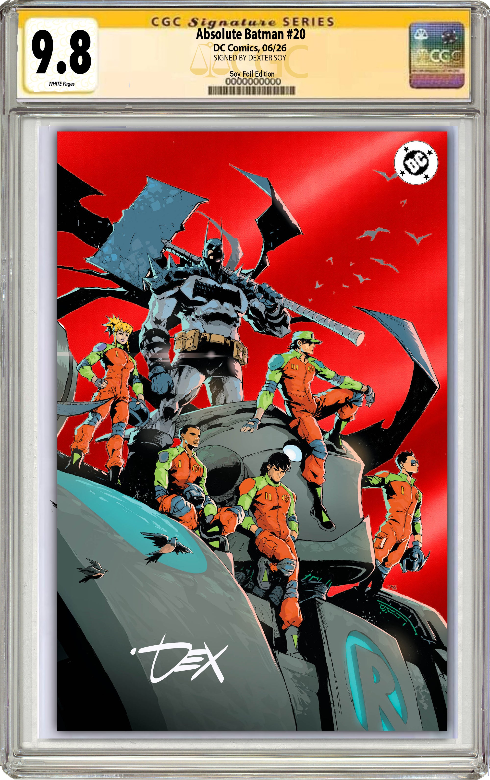 ABSOLUTE BATMAN #20 DEXTER SOY FANEXPO PHILLY EXCLUSIVE WRAPAROUND VARIANT COVERS  [05-13-26]