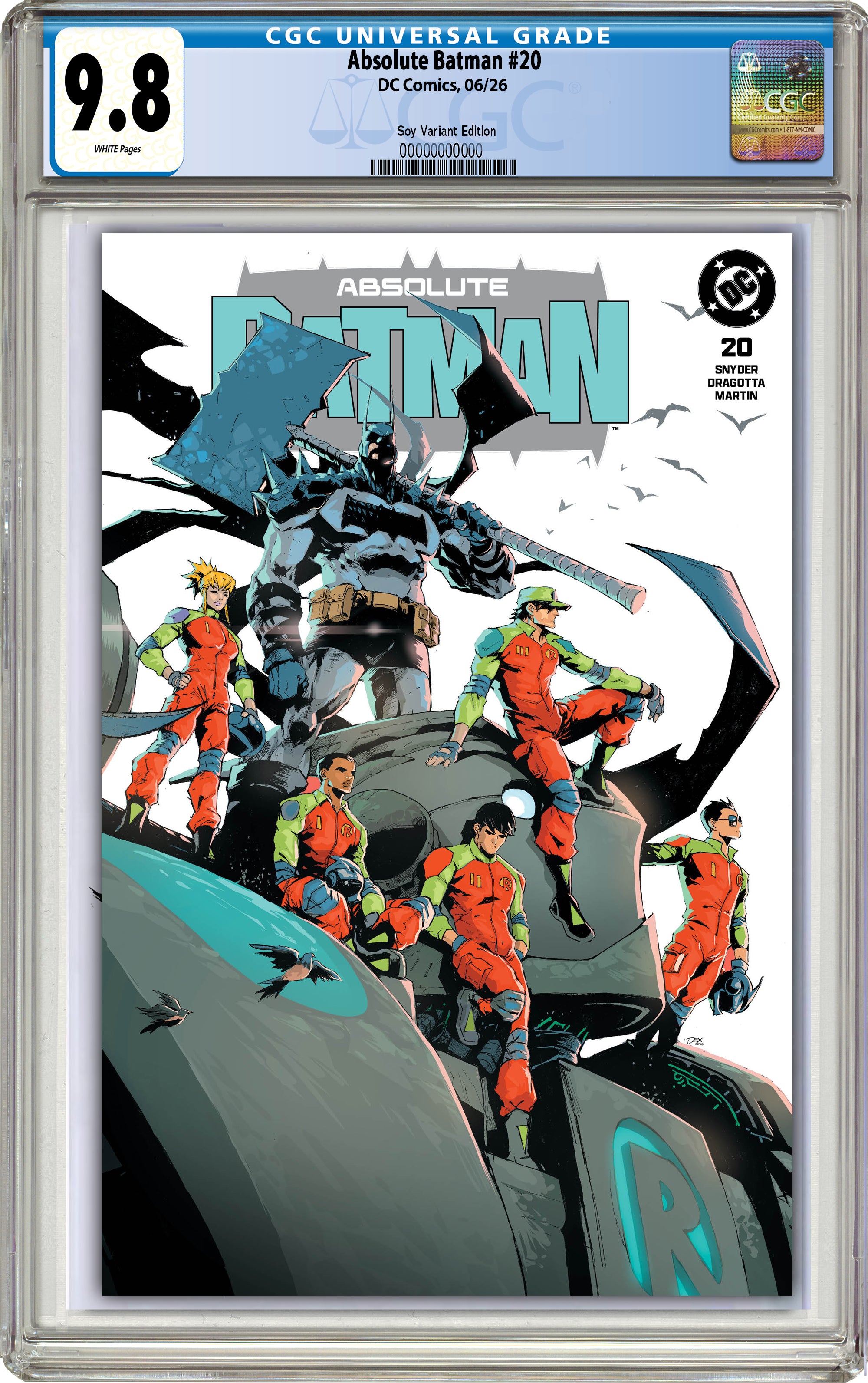 ABSOLUTE BATMAN #20 DEXTER SOY FANEXPO PHILLY EXCLUSIVE WRAPAROUND VARIANT COVERS  [05-13-26]