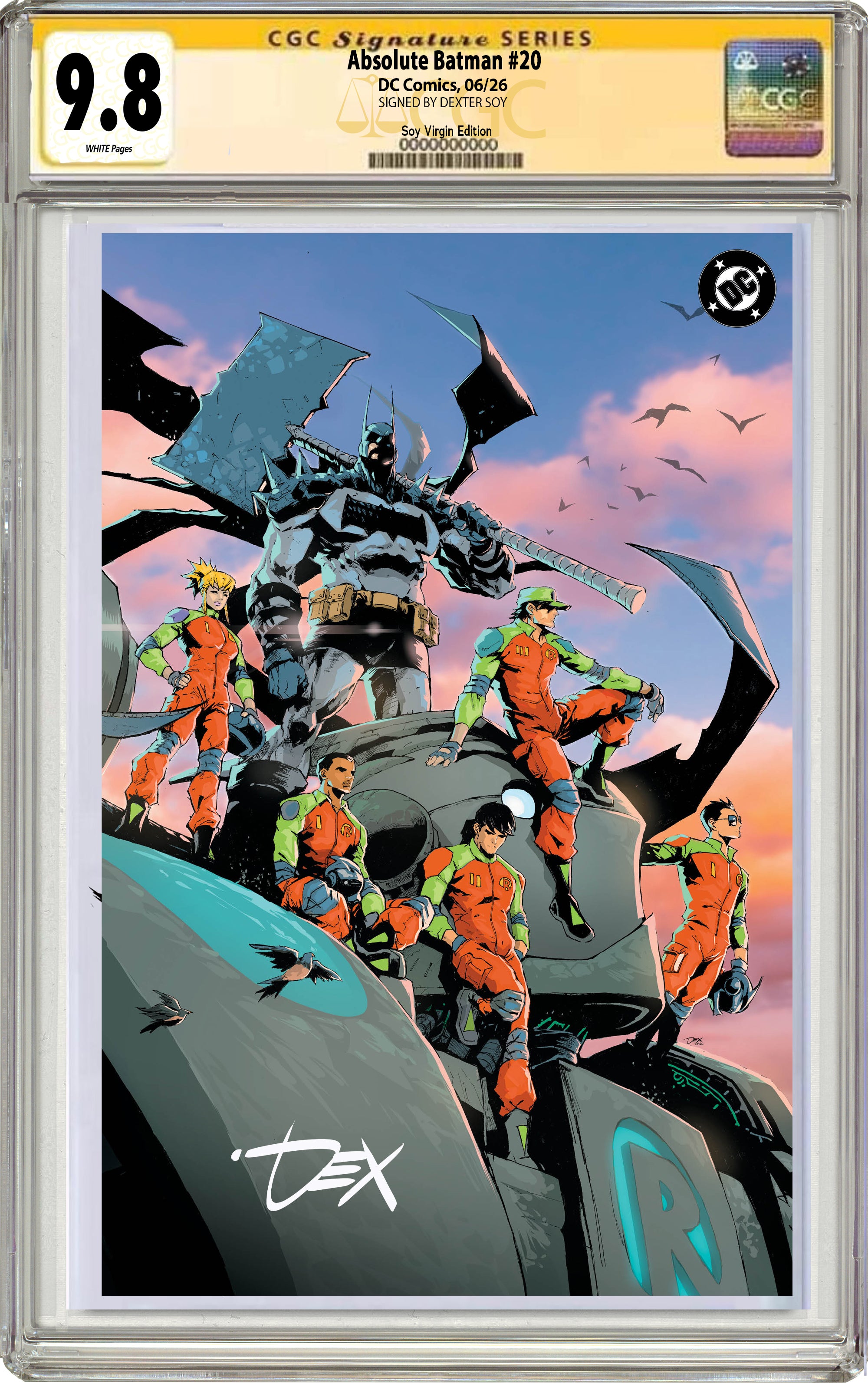 ABSOLUTE BATMAN #20 DEXTER SOY FANEXPO PHILLY EXCLUSIVE WRAPAROUND VARIANT COVERS  [05-13-26]