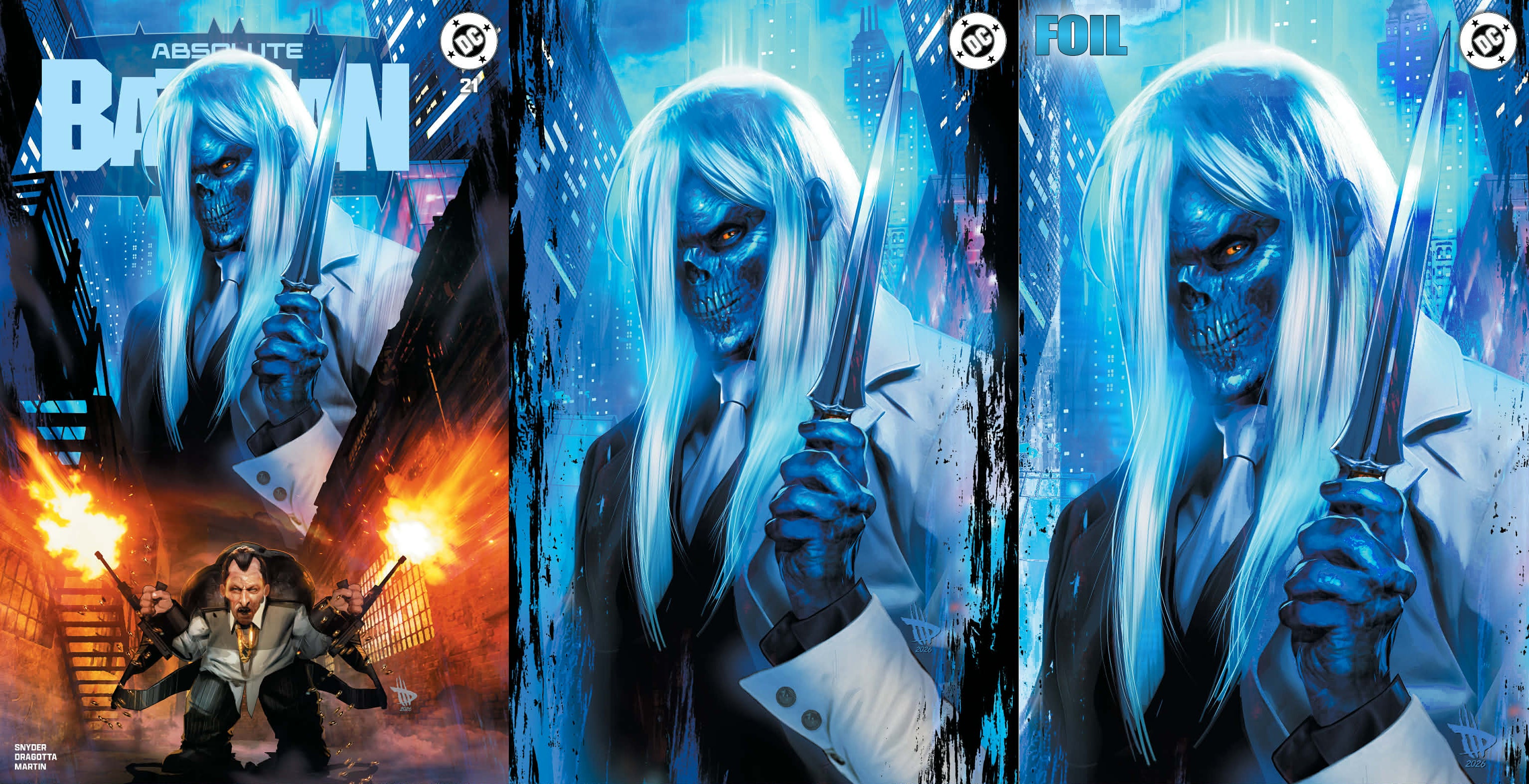 ABSOLUTE BATMAN #21 DAVE WILKINS EXCLUSIVE VARIANT COVERS