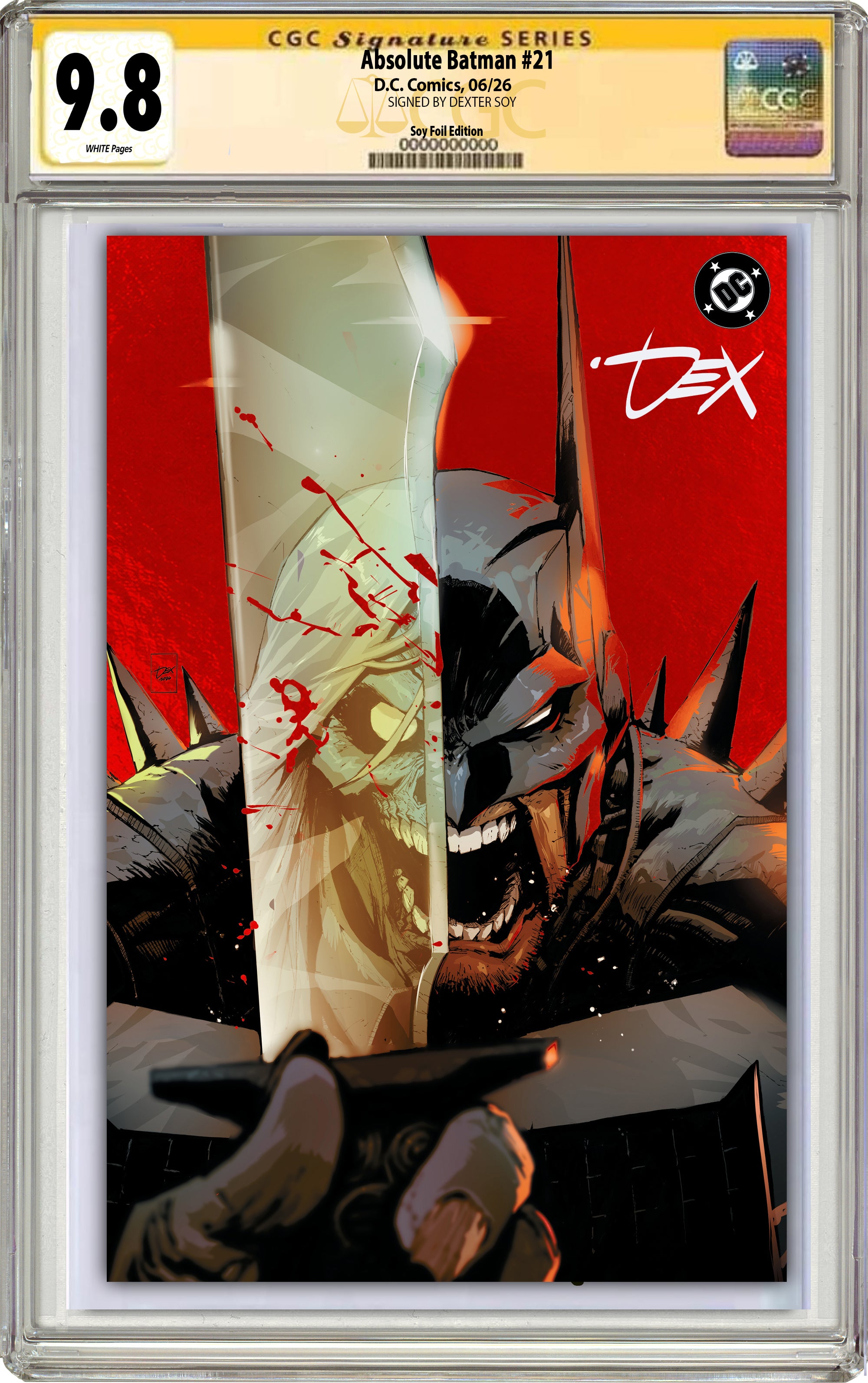 ABSOLUTE BATMAN #21 DEXTER SOY HEROES CON EXCLUSIVE VARIANT COVERS -- [06-10-26]