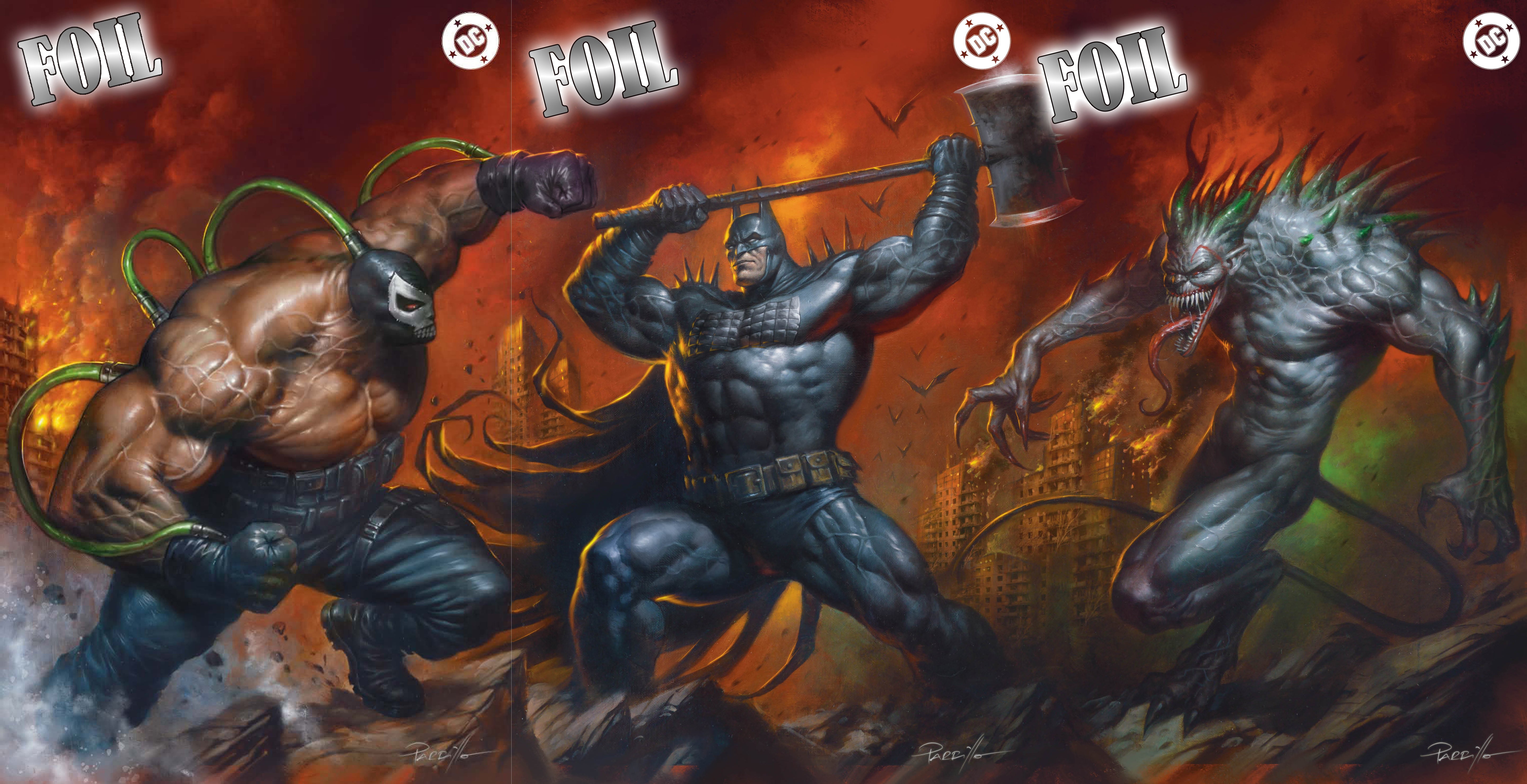 ABSOLUTE BATMAN #21 #22 #23 LUCIO PARRILLO CONNECTING VARIANT COVERS -- [08-19-26 ]