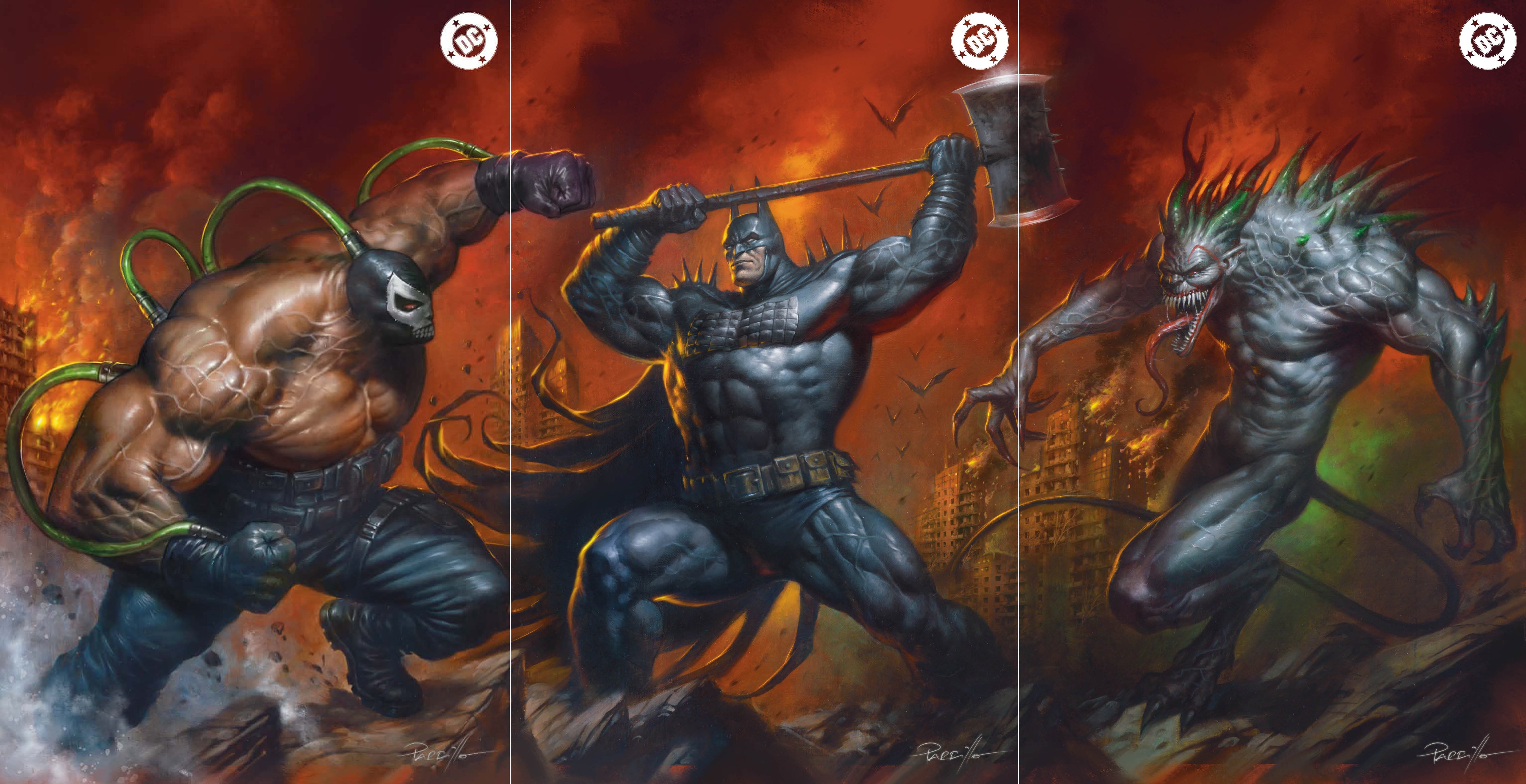 ABSOLUTE BATMAN #21 #22 #23 LUCIO PARRILLO CONNECTING VARIANT COVERS -- [08-19-26 ]