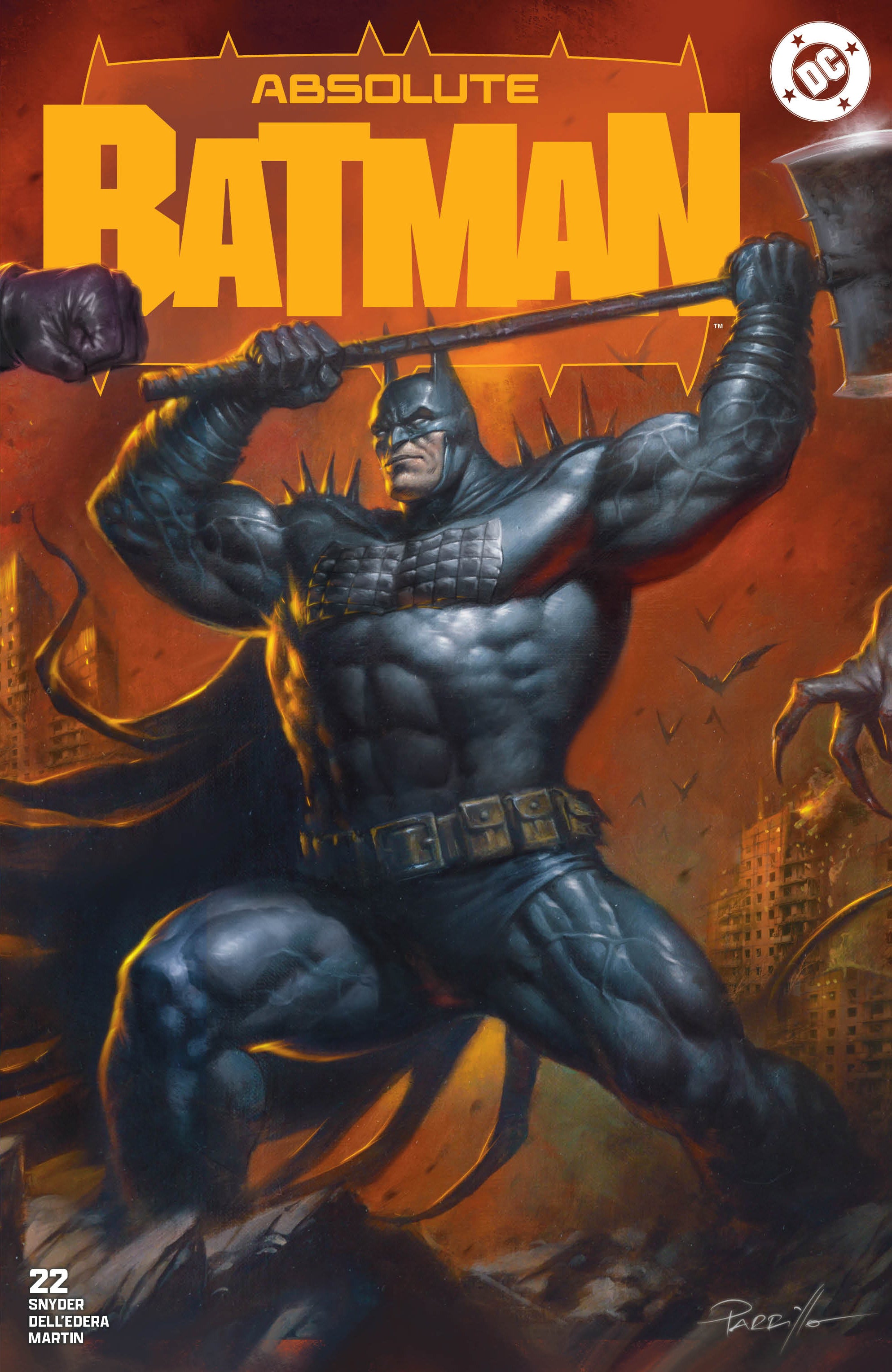 ABSOLUTE BATMAN #22 LUCIO PARRILLO SDCC EXCLUSIVE VARIANT COVERS (CONNECTS TO ISSUE #21 & #23)