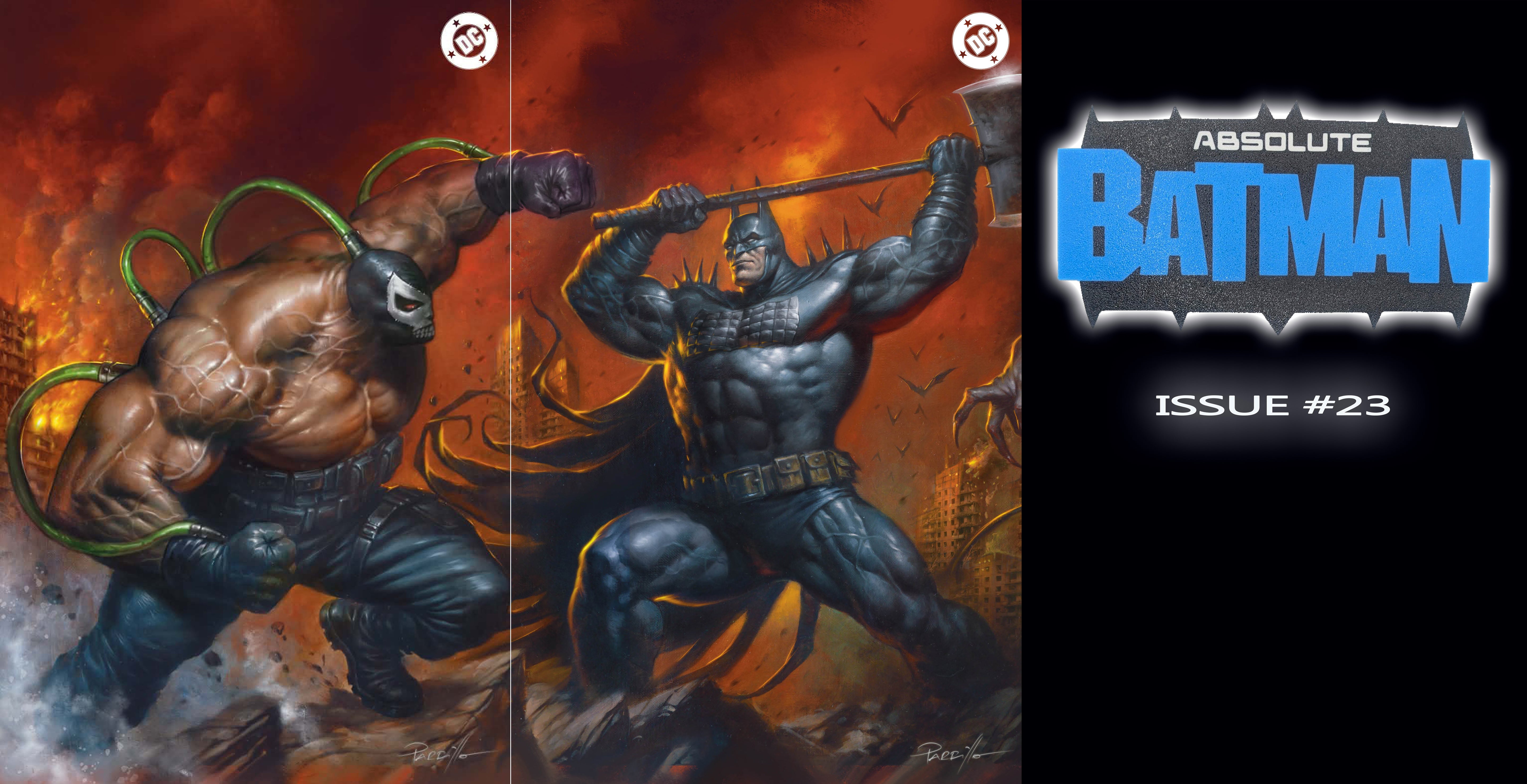 ABSOLUTE BATMAN #22 LUCIO PARRILLO SDCC EXCLUSIVE VARIANT COVERS (CONNECTS TO ISSUE #21 & #23)