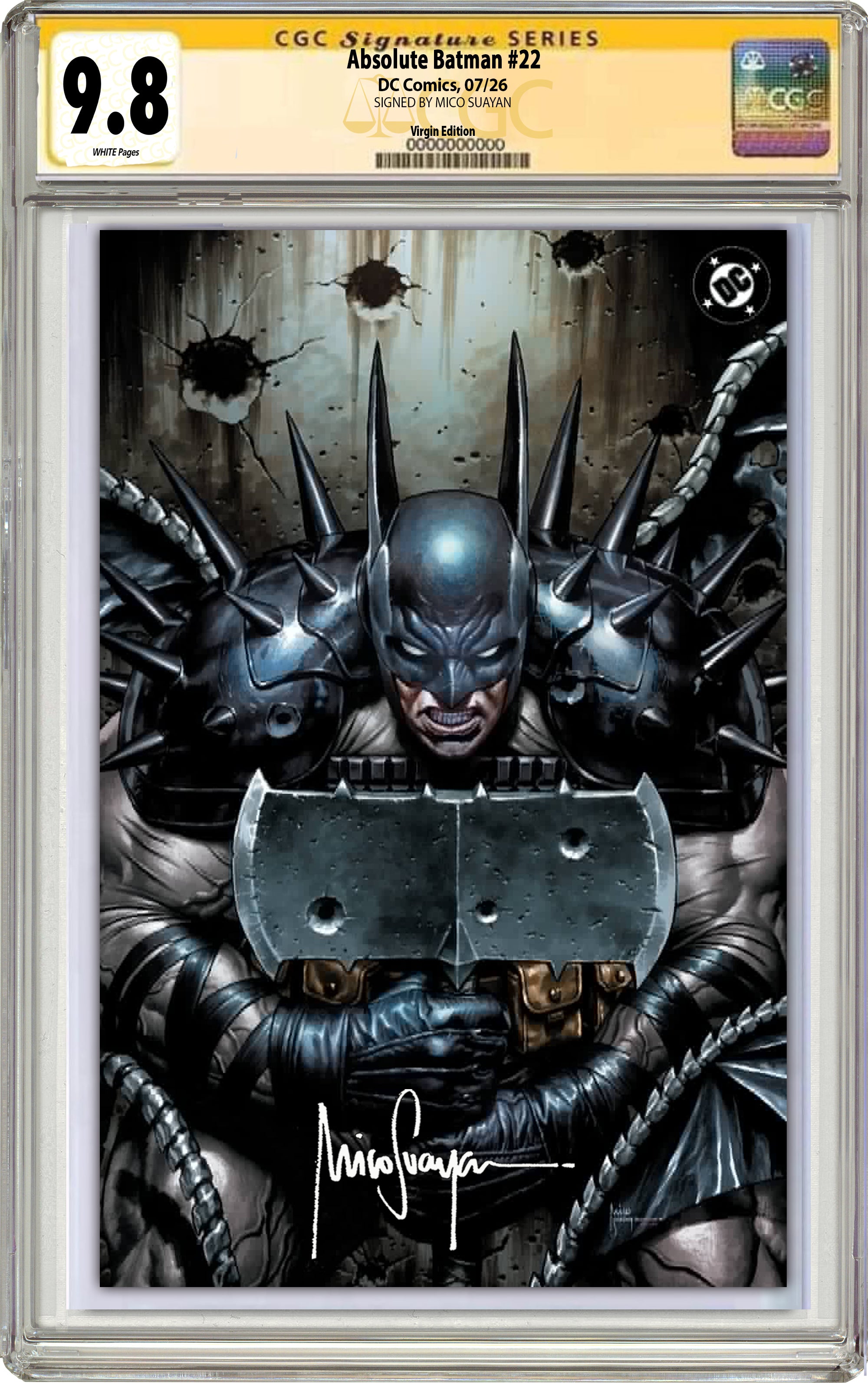 ABSOLUTE BATMAN #22 MICO SUAYAN SDCC EXCLUSIVE VARIANT COVERS