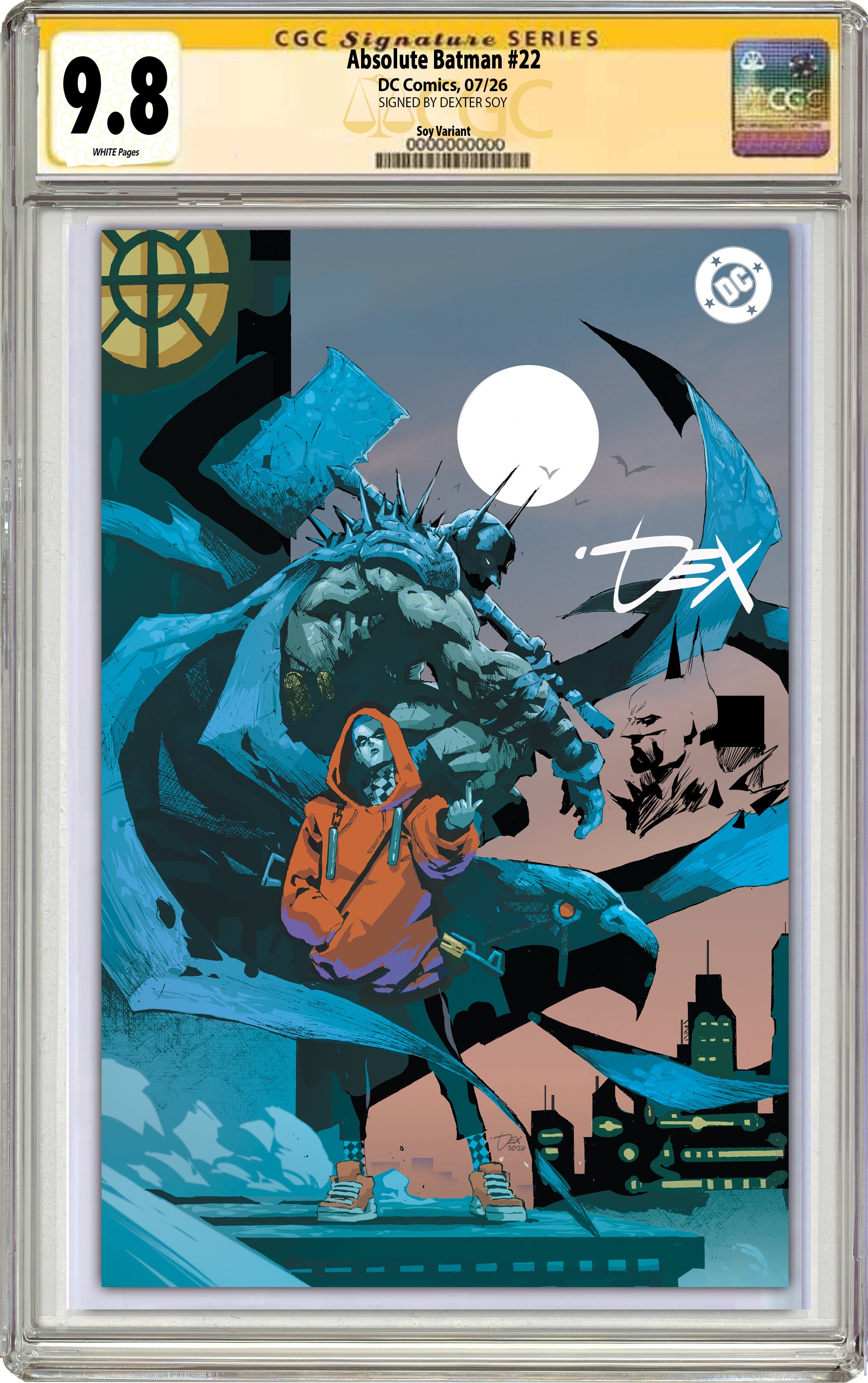 ABSOLUTE BATMAN #22 DEXTER SOY SDCC EXCLUSIVE VARIANT COVERS