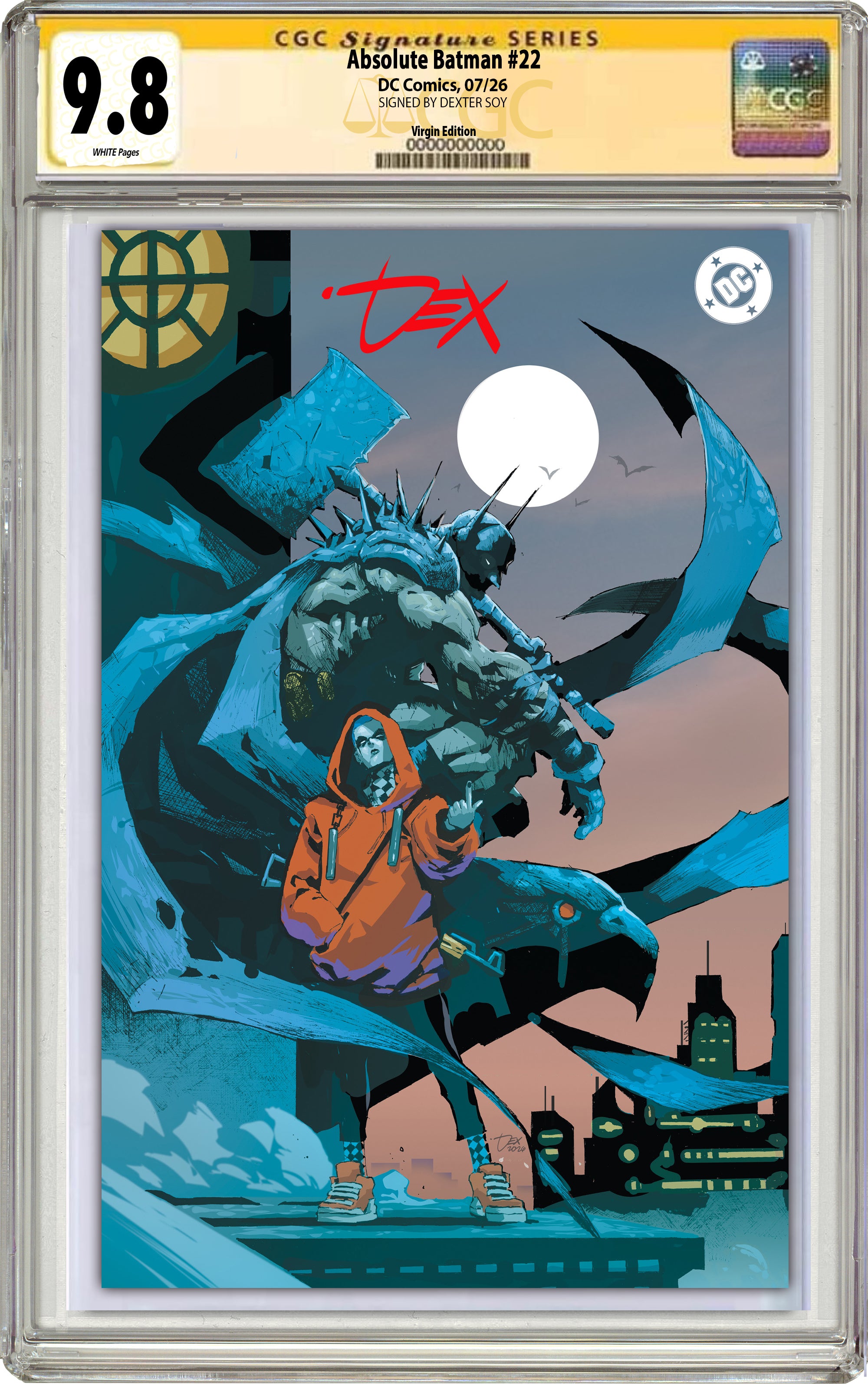 ABSOLUTE BATMAN #22 DEXTER SOY SDCC EXCLUSIVE VARIANT COVERS