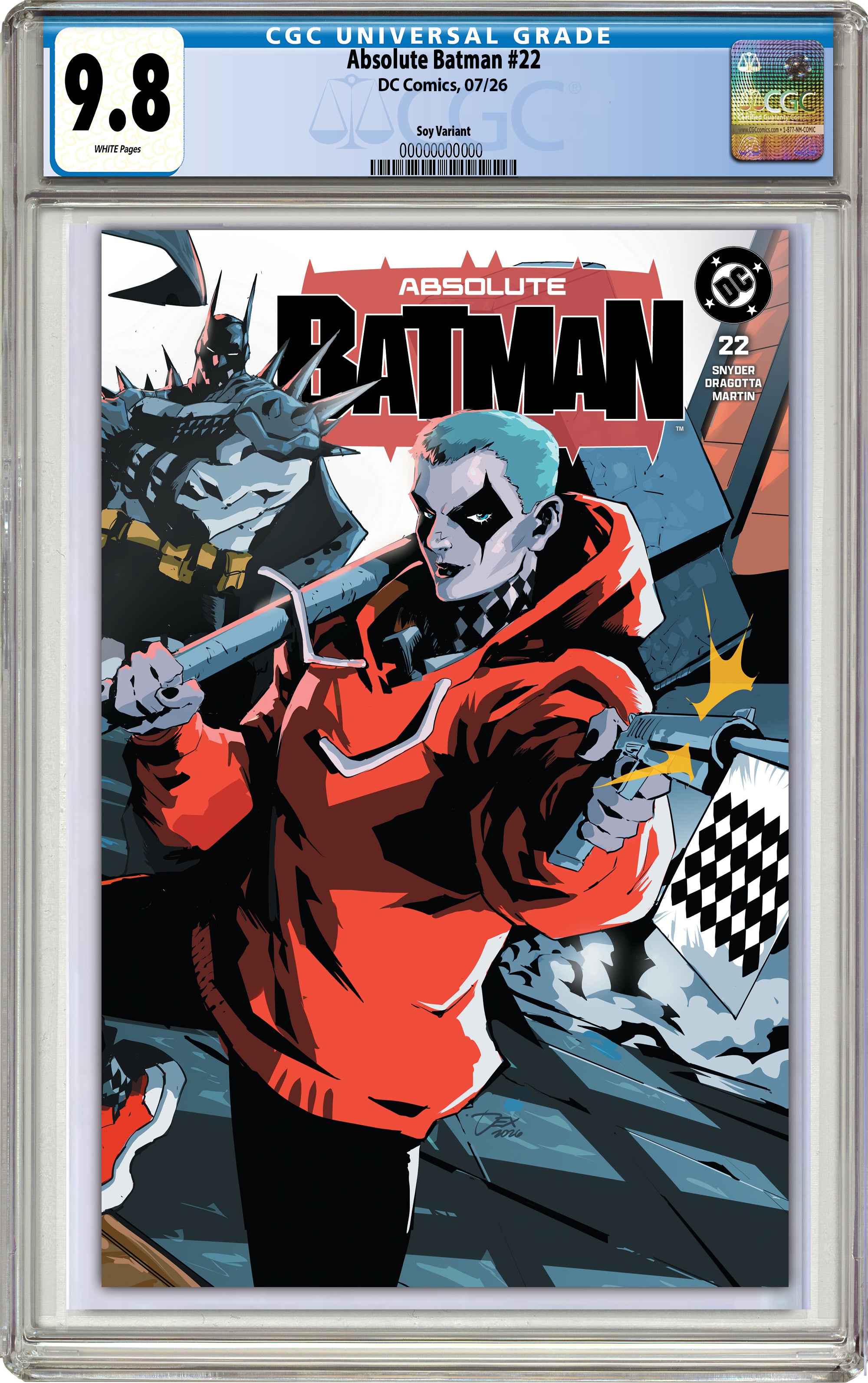 ABSOLUTE BATMAN #22 DEXTER SOY WRAPAROUND SURPRISE VARIANT