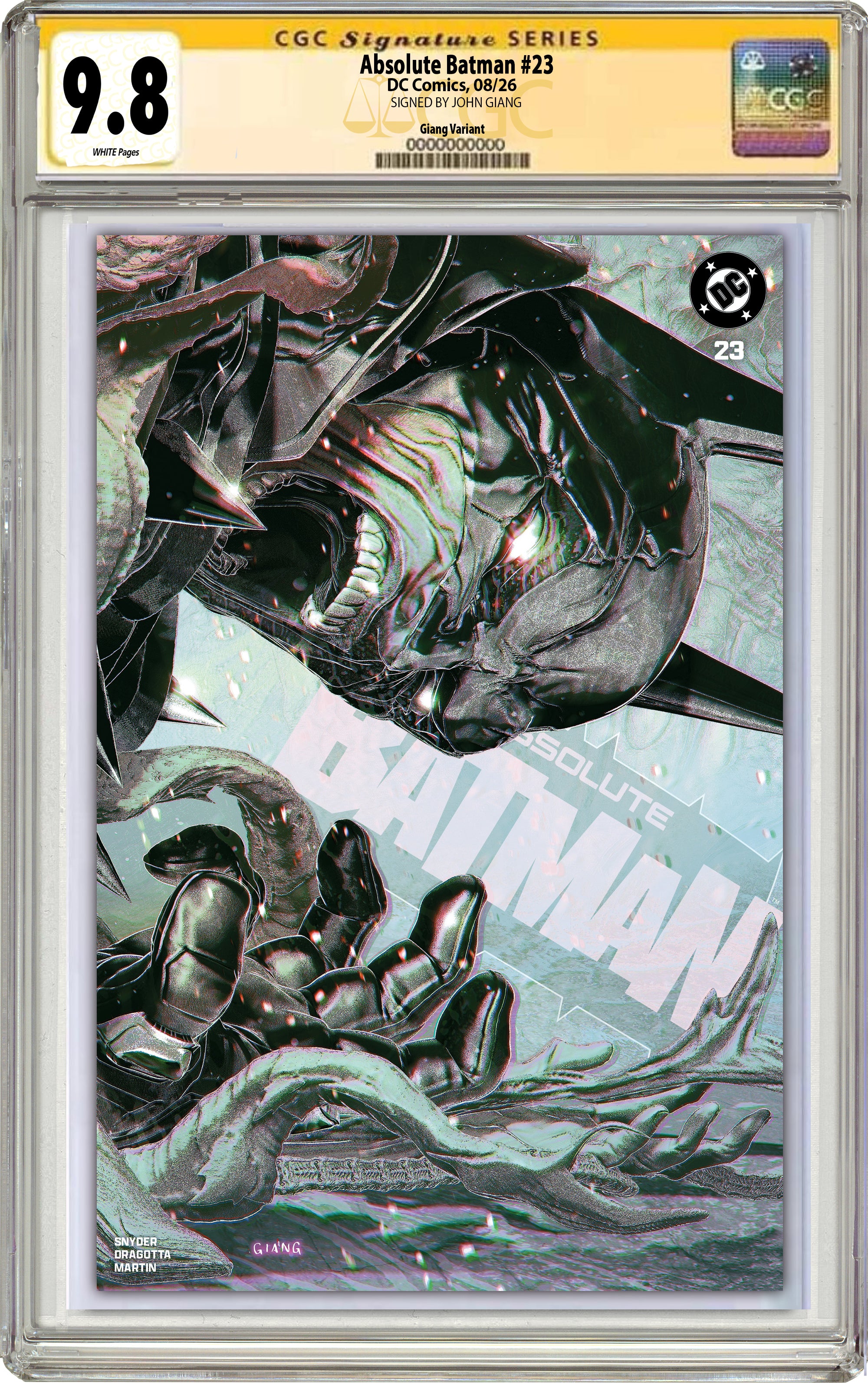 ABSOLUTE BATMAN #23 JOHN GIANG FANEXPO CHICAGO EXCLUSIVE VARIANT COVERS -- [08-12-26 ]