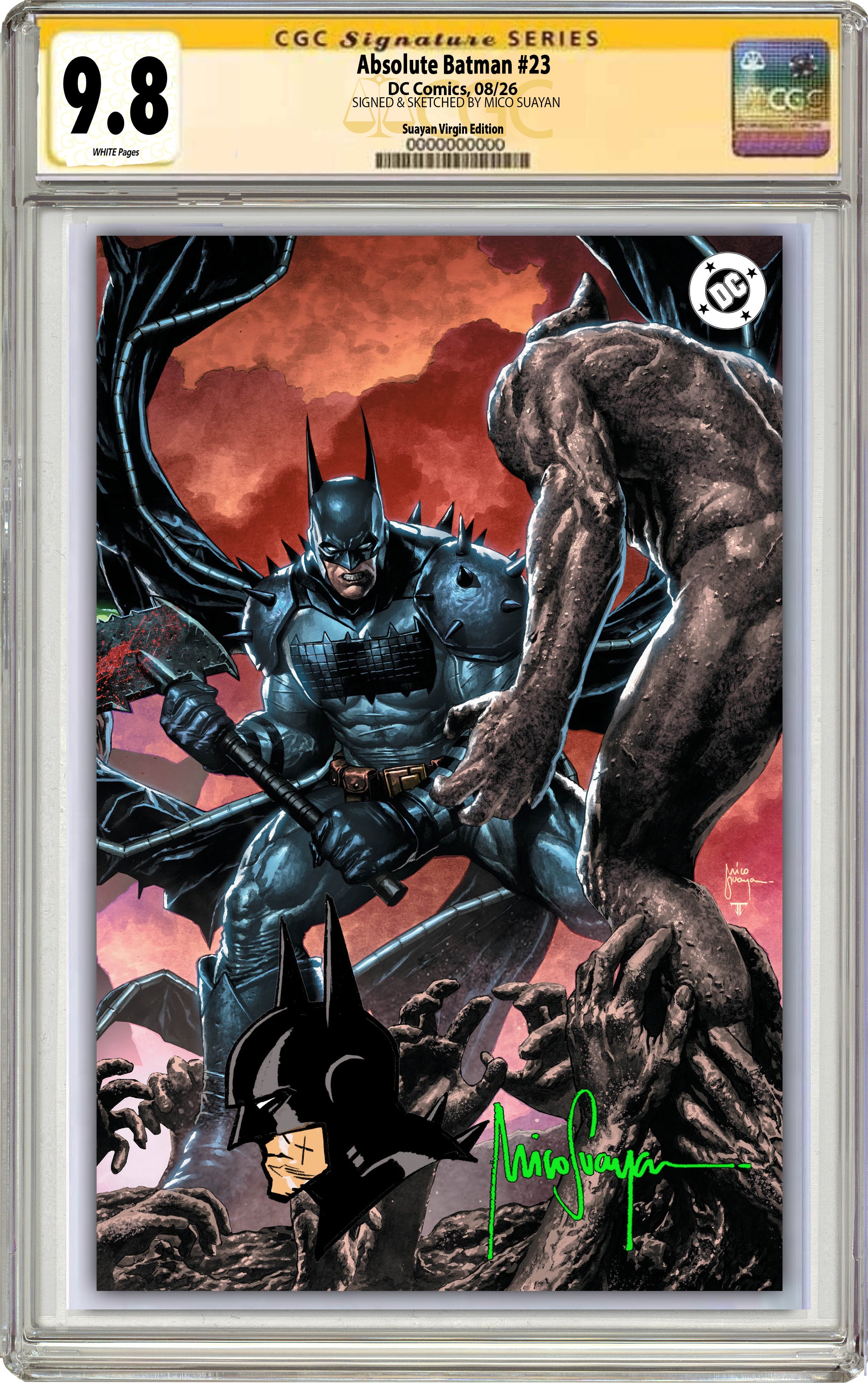 ABSOLUTE BATMAN #23 MICO SUAYAN FANEXPO CHICAGO EXCLUSIVE VARIANT COVERS -- [08-12-26 ]