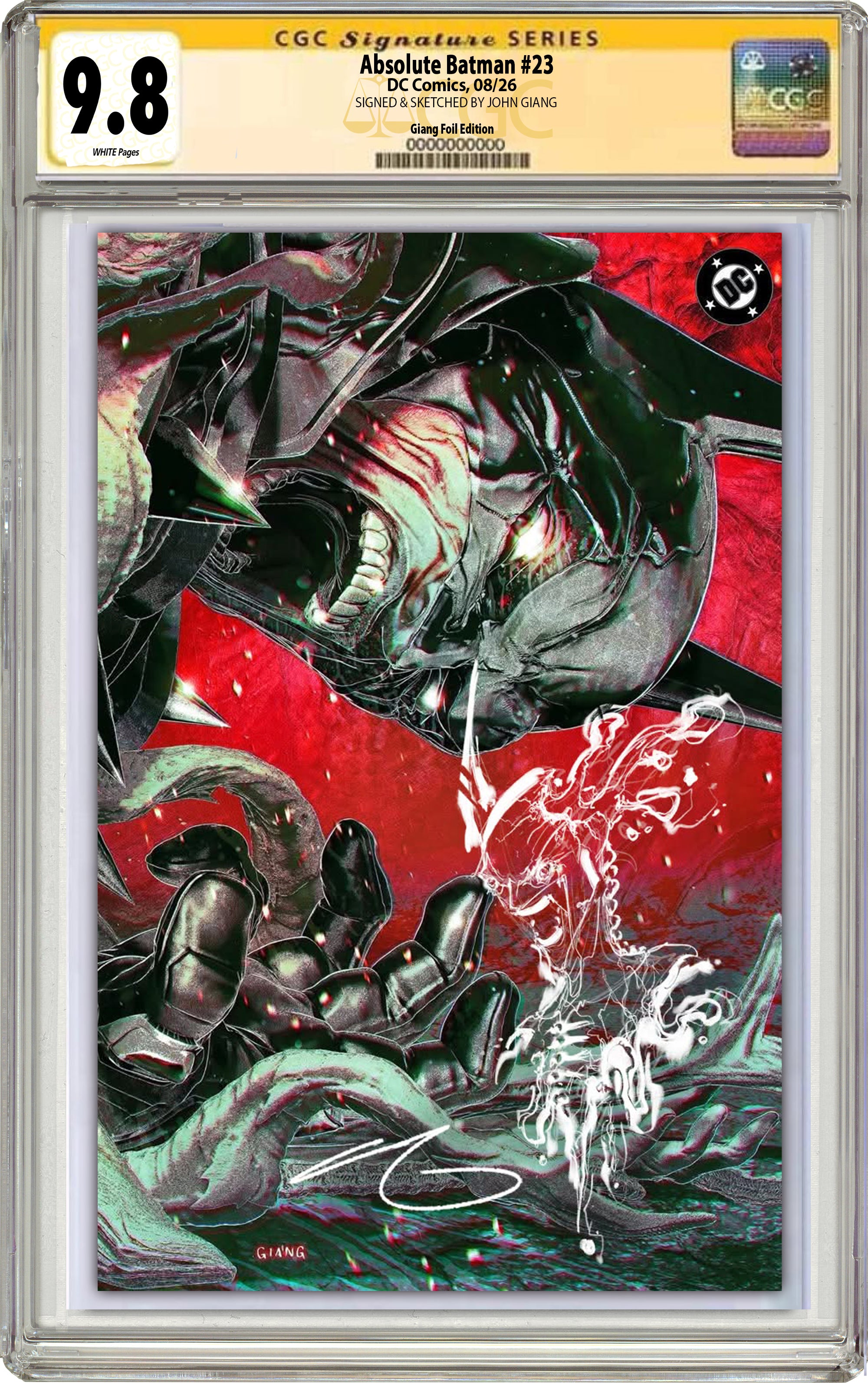ABSOLUTE BATMAN #23 JOHN GIANG FANEXPO CHICAGO EXCLUSIVE VARIANT COVERS -- [08-12-26 ]