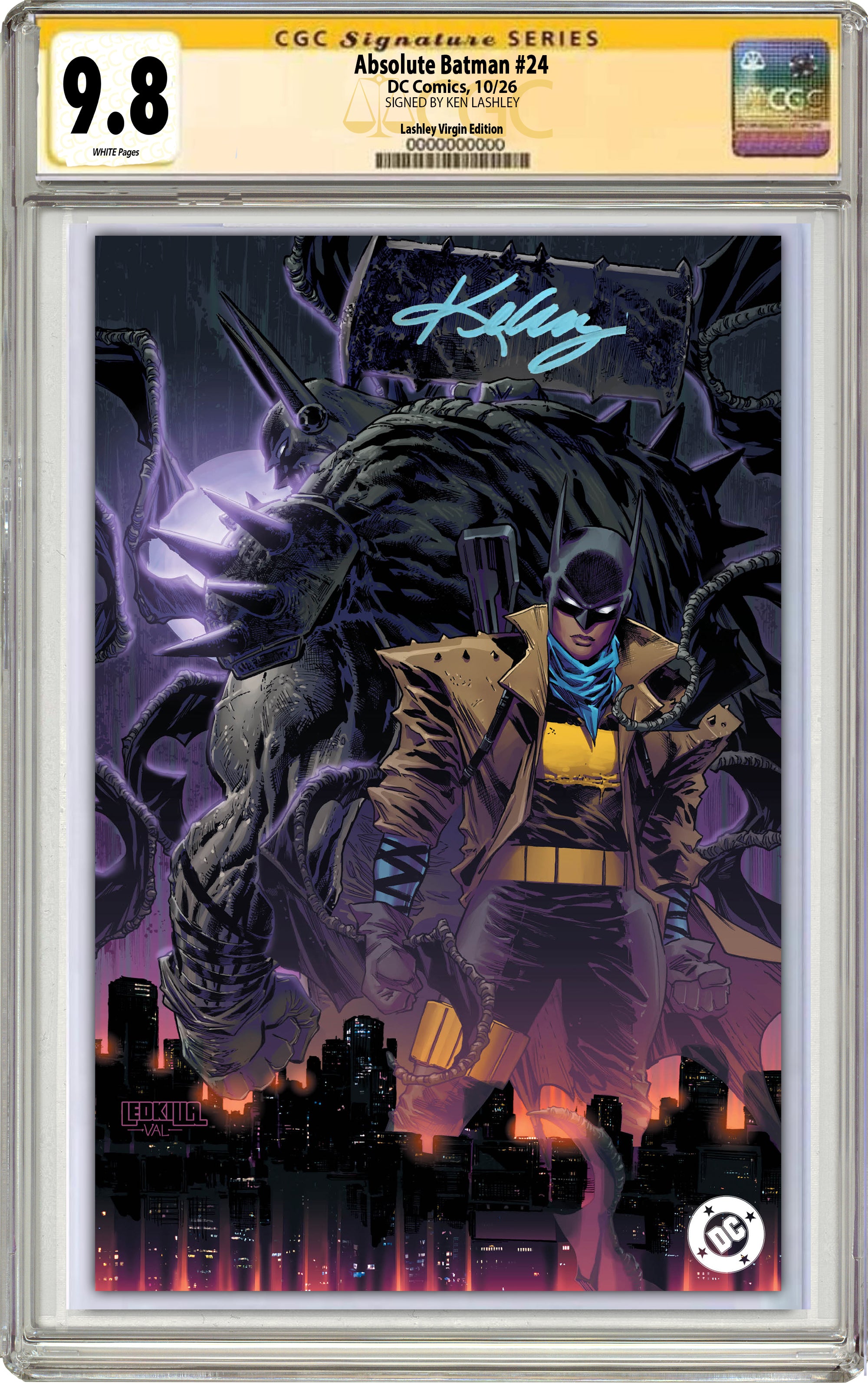 ABSOLUTE BATMAN #24 KEN LASHLEY NYCC EXCLUSIVE VARIANT COVER -- [9/23/2026]