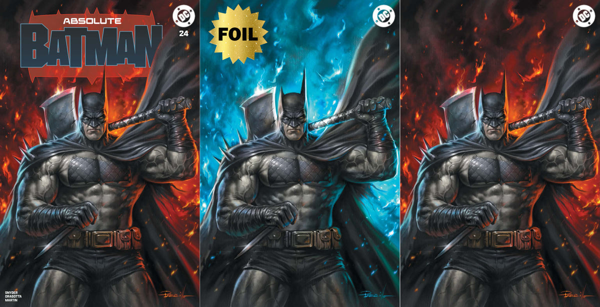 ABSOLUTE BATMAN #24 LUCIO PARRILLO NYCC EXCLUSIVE VARIANT COVERS