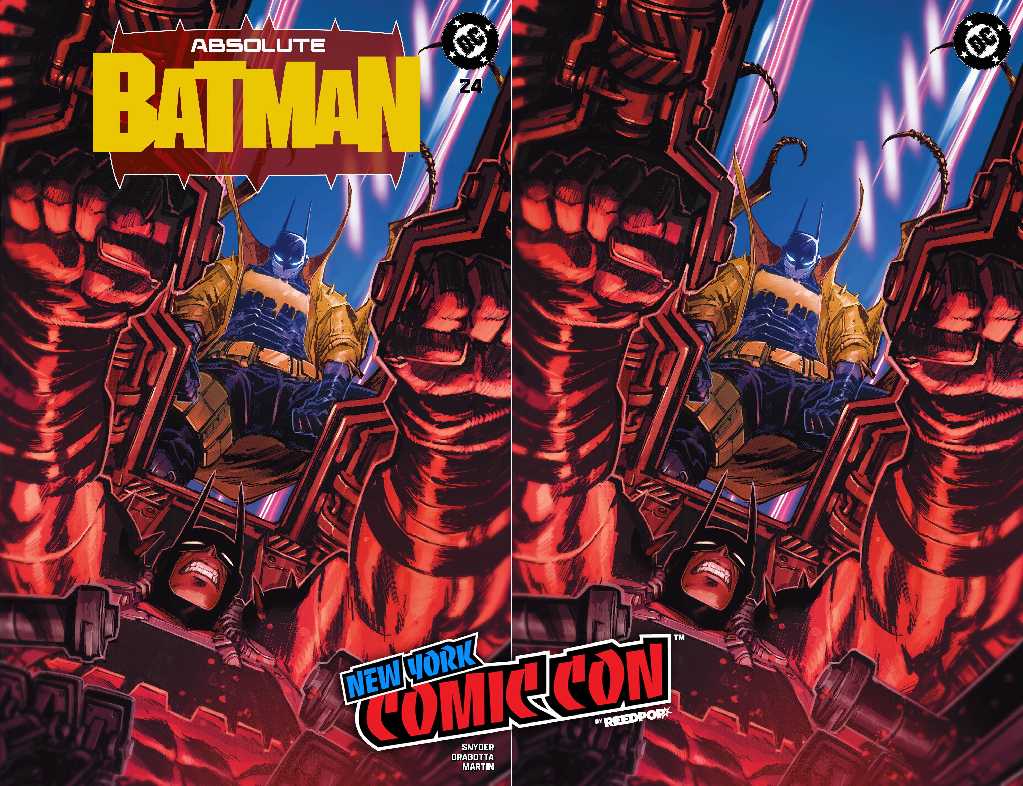 ABSOLUTE BATMAN #24 ERIC CANETE NYCC EXCLUSIVE VARIANT COVERS -- [9/23/2026]