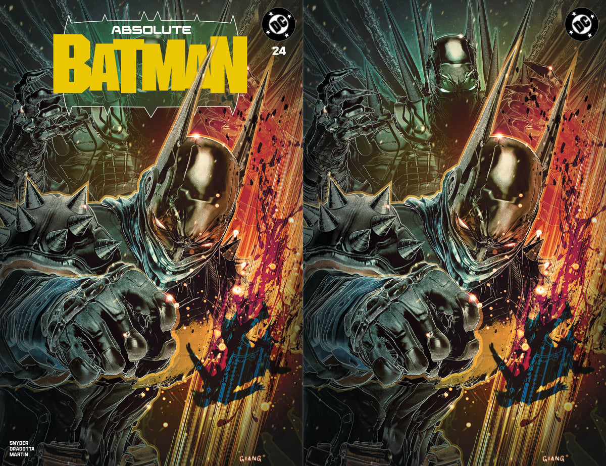 ABSOLUTE BATMAN #24 JOHN GIANG NYCC EXCLUSIVE VARIANT COVERS (RAW EDITION)