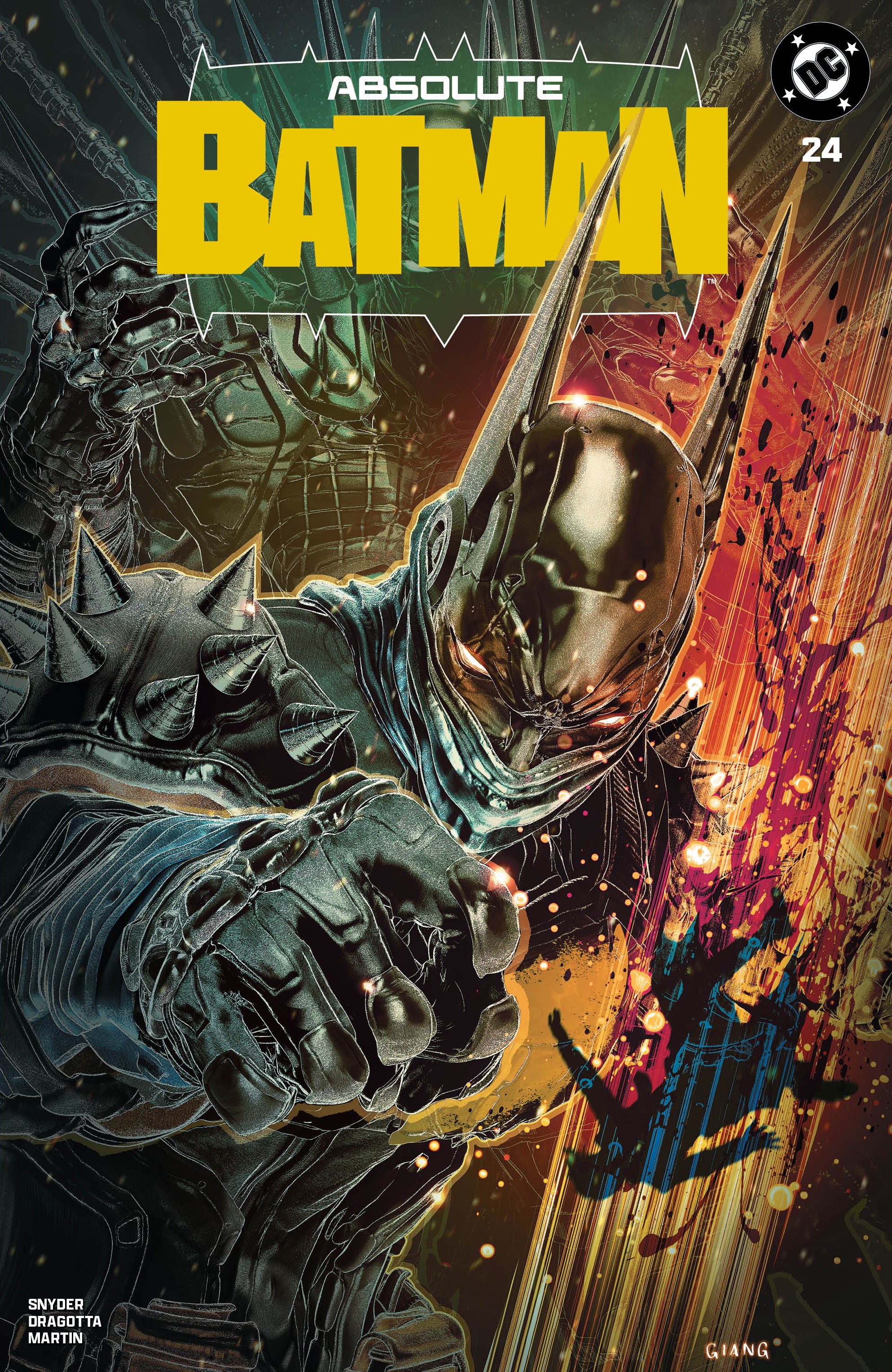 ABSOLUTE BATMAN #24 JOHN GIANG NYCC EXCLUSIVE VARIANT COVERS (RAW EDITION)