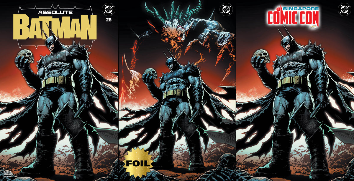 ABSOLUTE BATMAN #25 MICO SUAYAN SGCC EXCLUSIVE VARIANT COVERS (RAW EDITION)