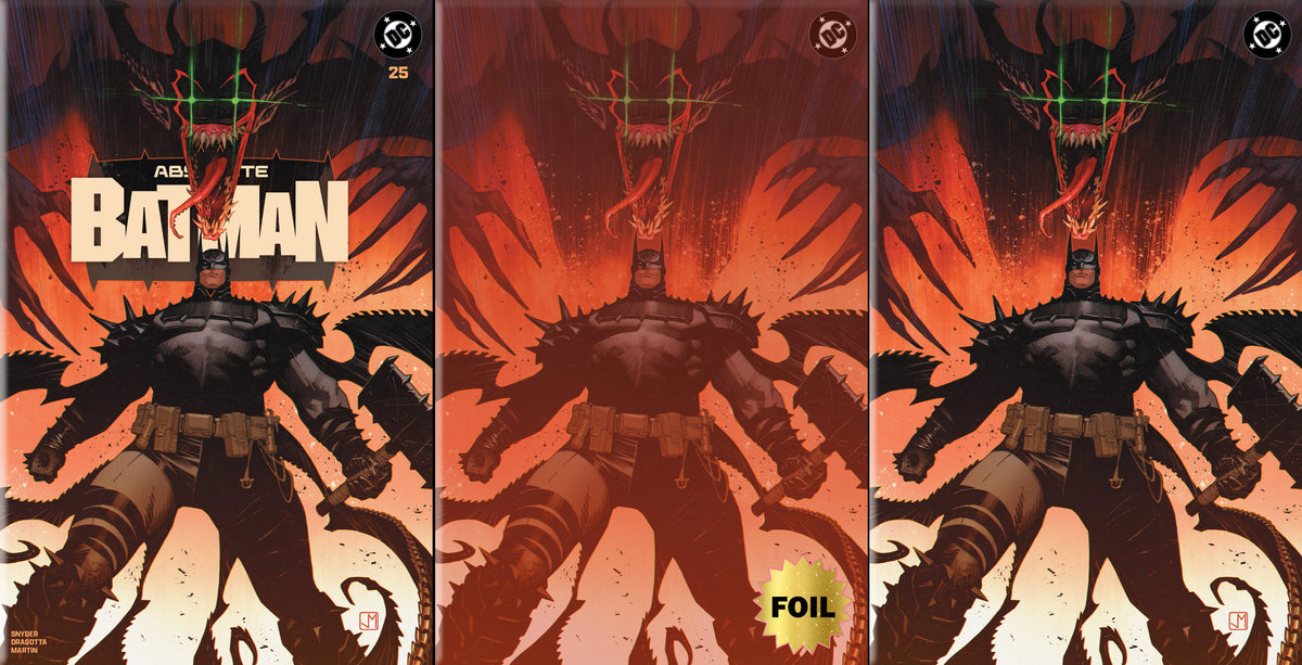 ABSOLUTE BATMAN #25 JORGE MOLINA SGCC EXCLUSIVE VARIANT COVERS