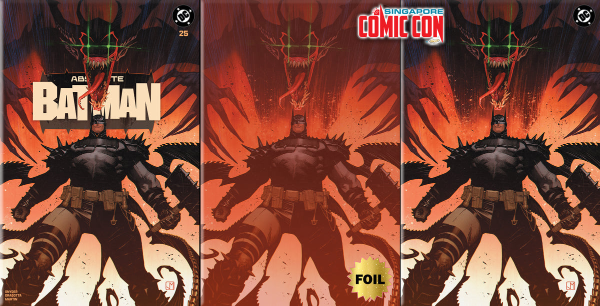 ABSOLUTE BATMAN #25 JORGE MOLINA SGCC EXCLUSIVE VARIANT COVERS