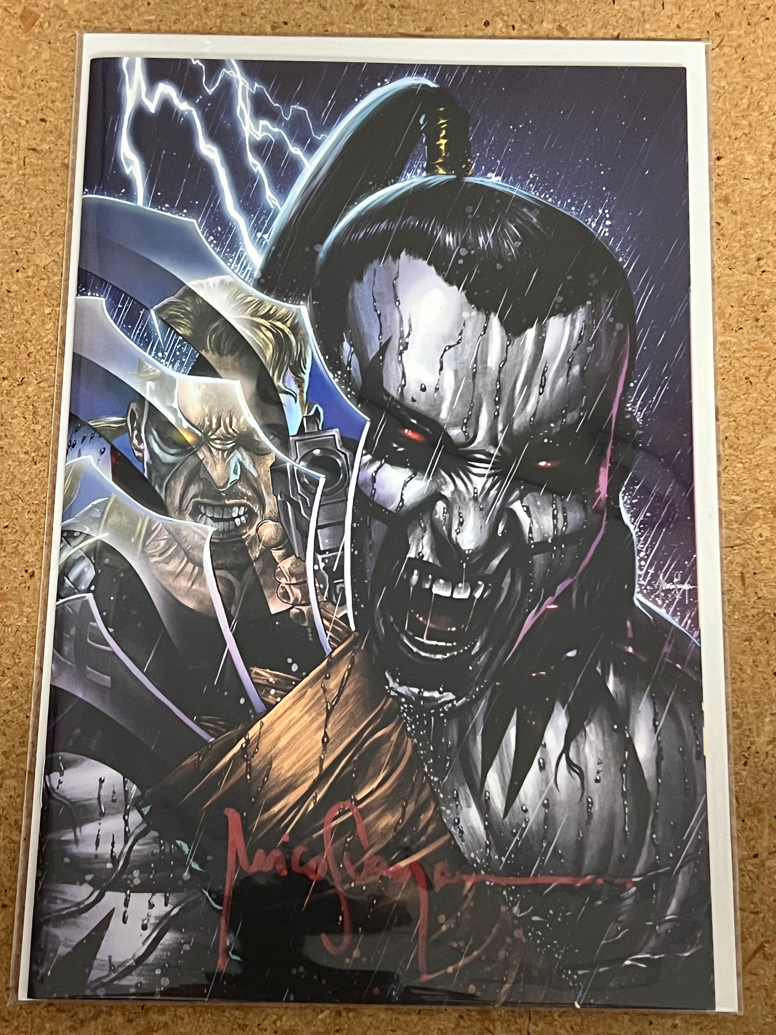 CYBERFORCE #1 SIGNED BY MICO SUAYAN WITH COA (SS 2)