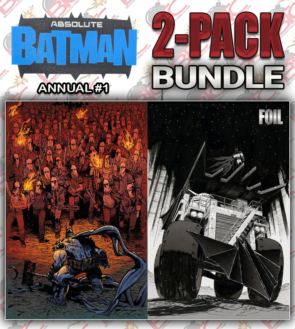 ABSOLUTE BATMAN 2025 ANNUAL #1 Third Printing 2-PACK BUNDLE [04-08-26]