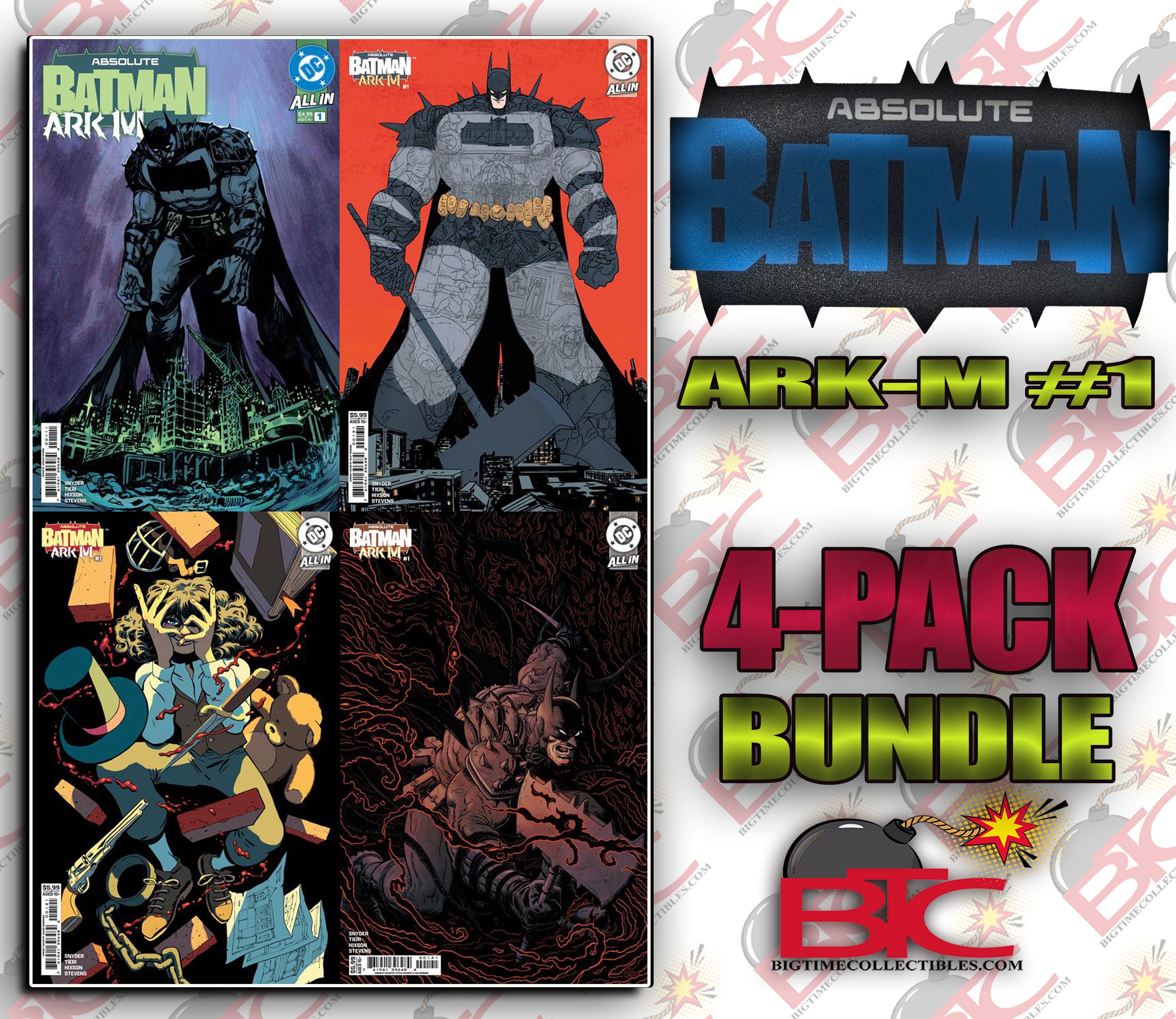 ABSOLUTE BATMAN ARK-M SPECIAL #1 4-PACK BUNDLE -- [Expected In Stock Date : 01-07-26]