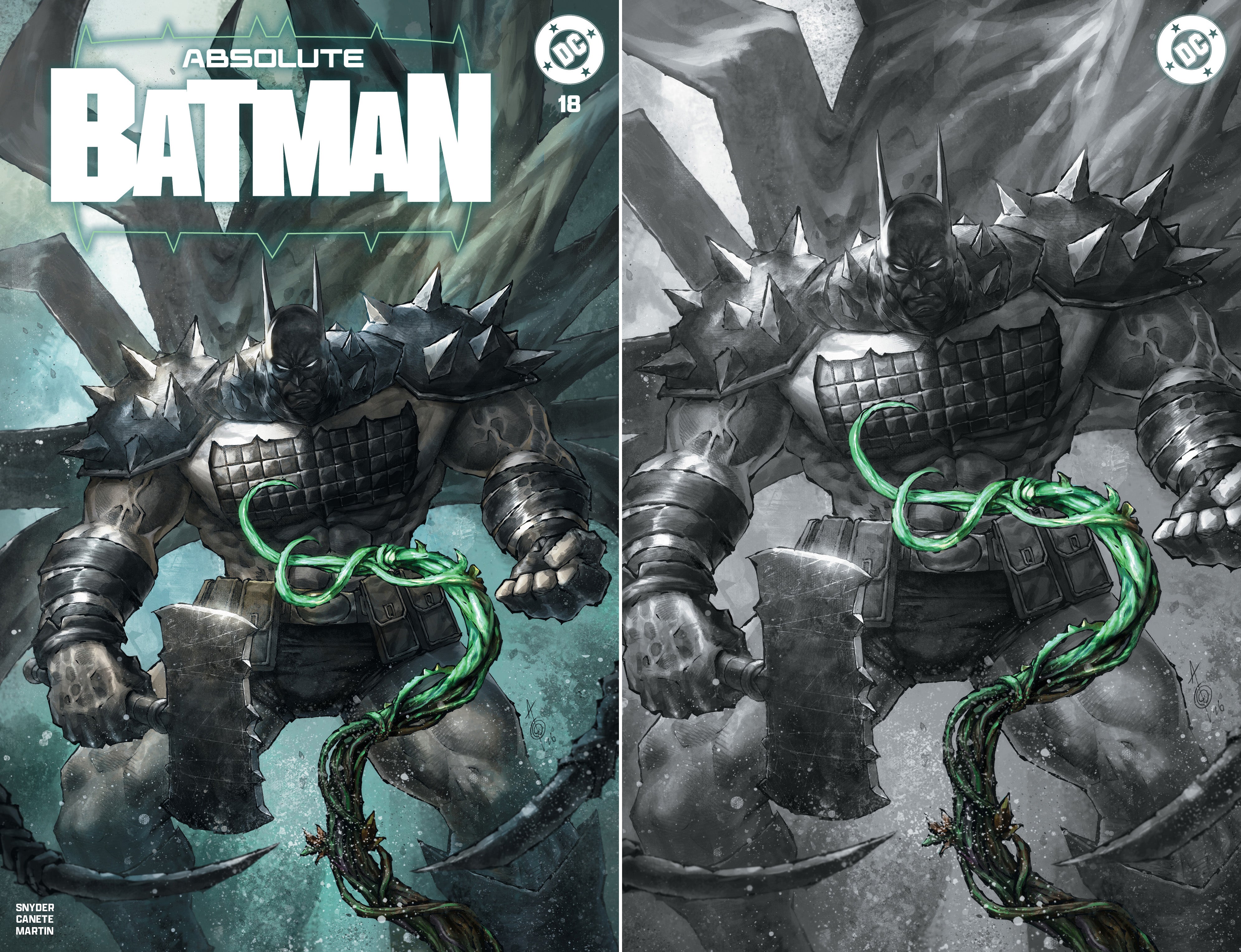 ABSOLUTE BATMAN #18 ALAN QUAH MEGACON EXCLUSIVE VARIANT COVERS