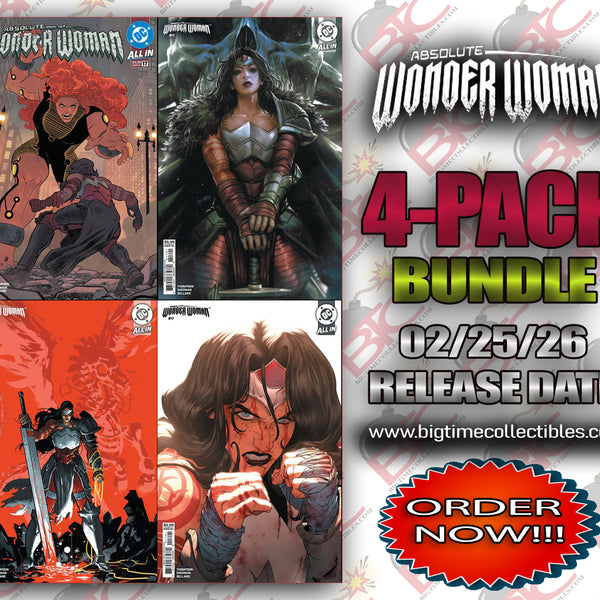 ABSOLUTE WONDER WOMAN #17 4-PACK BUNDLE [02-25-26]