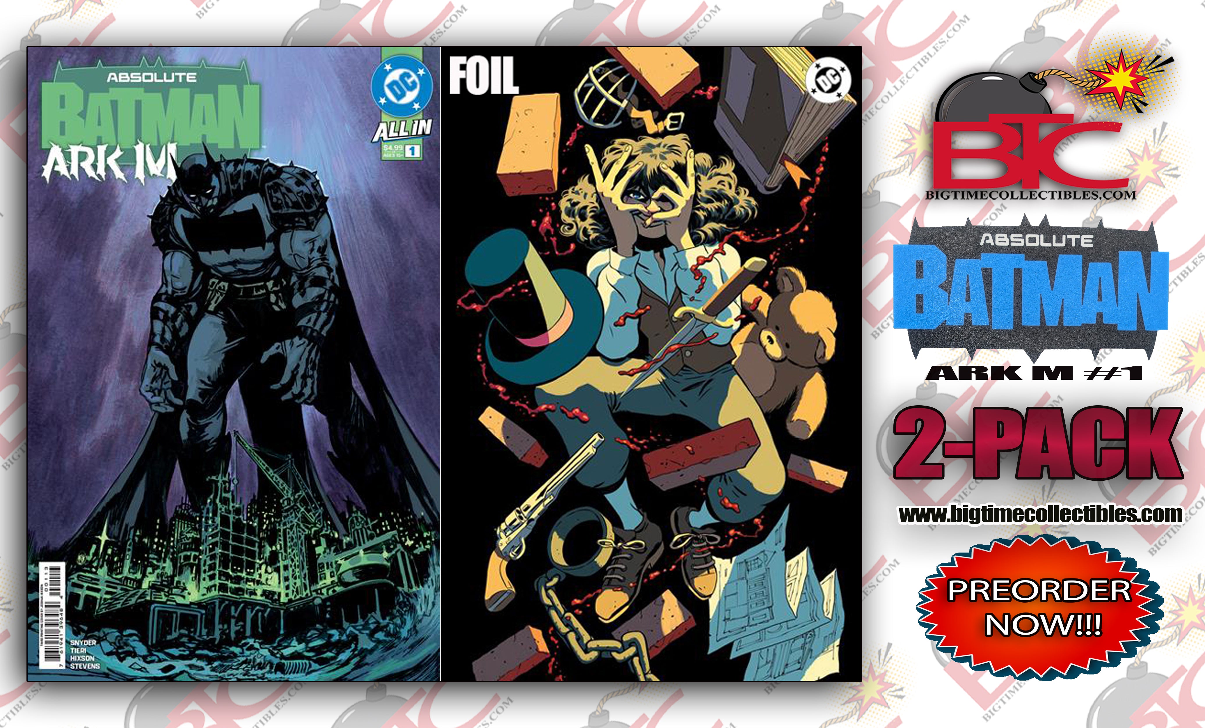 ABSOLUTE BATMAN ARK-M SPECIAL #1 (ONE SHOT) Third Printing 2-PACK BUNDLE -- [06-03-26]