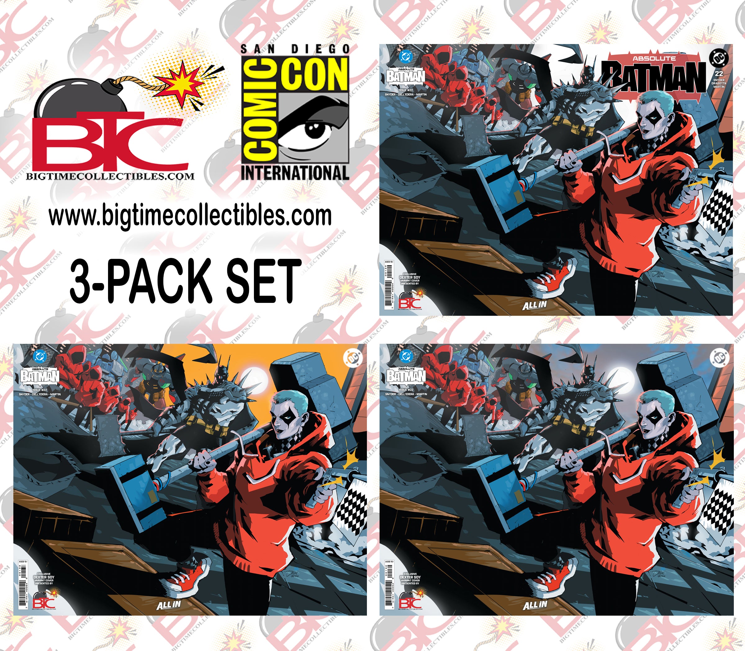 ABSOLUTE BATMAN #22 DEXTER SOY WRAPAROUND SURPRISE VARIANT