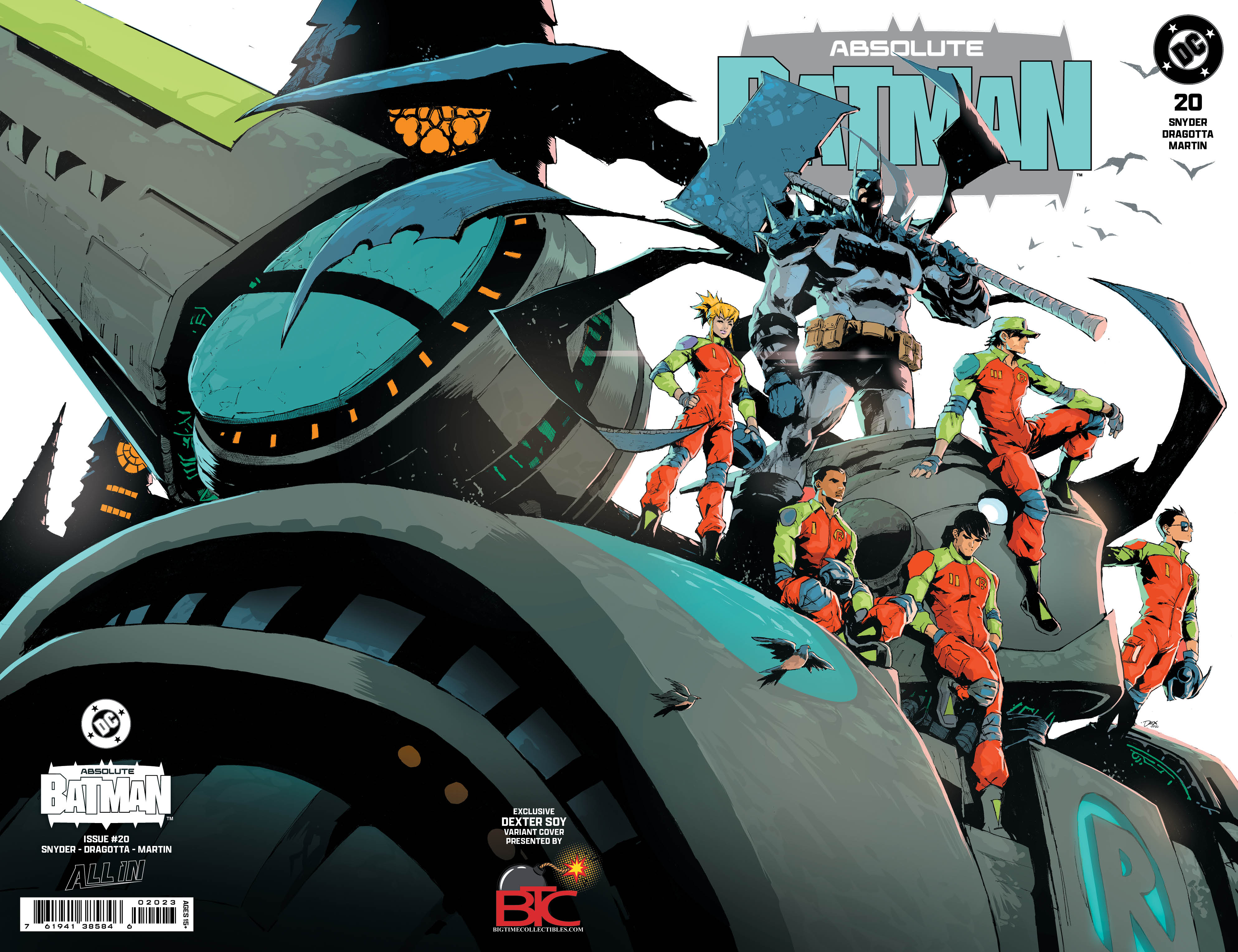ABSOLUTE BATMAN #20 DEXTER SOY FANEXPO PHILLY EXCLUSIVE WRAPAROUND VAR