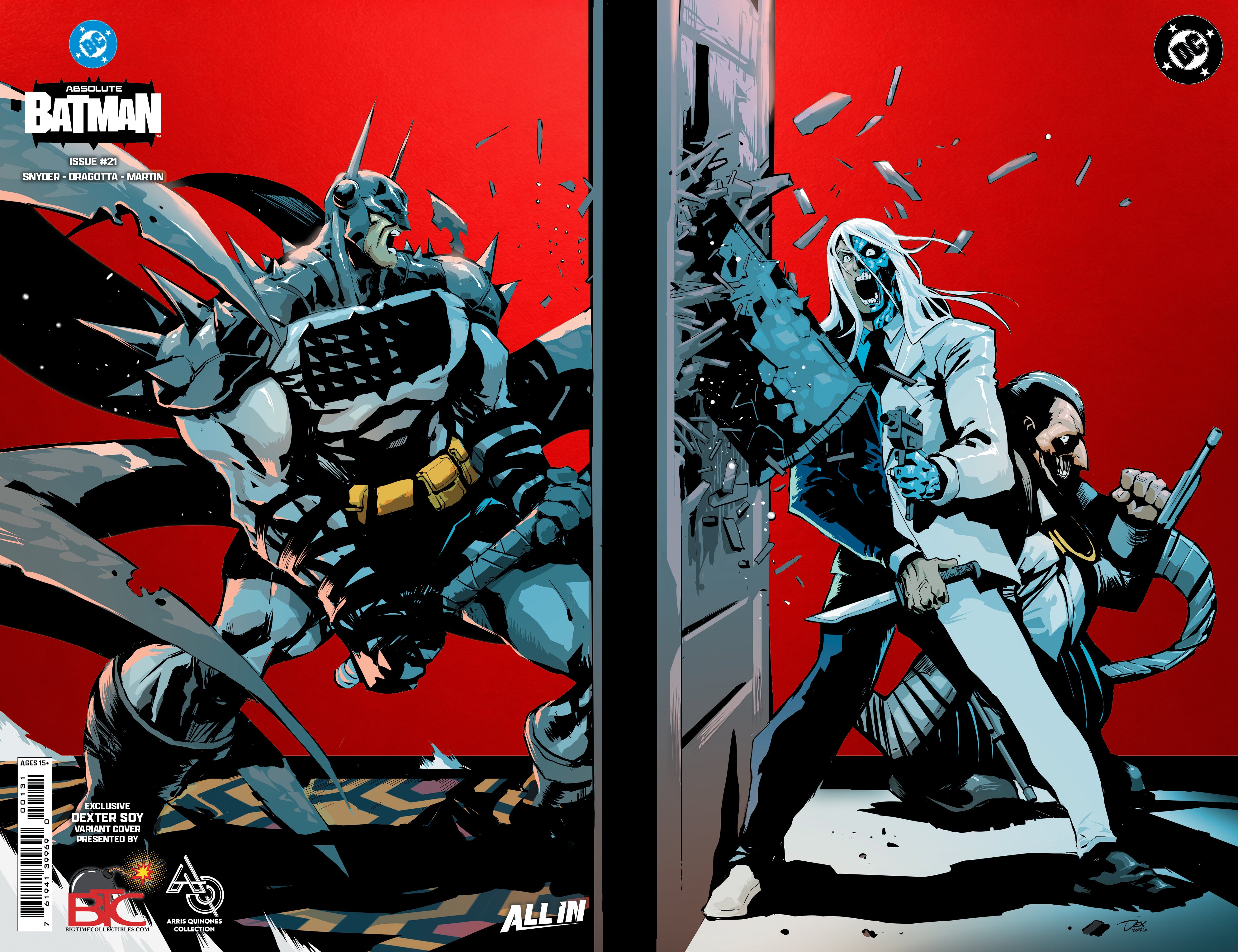 ABSOLUTE BATMAN #21 DEXTER SOY HEROES CON EXCLUSIVE WRAPAROUND VARIANT COVERS -- [06-10-26]