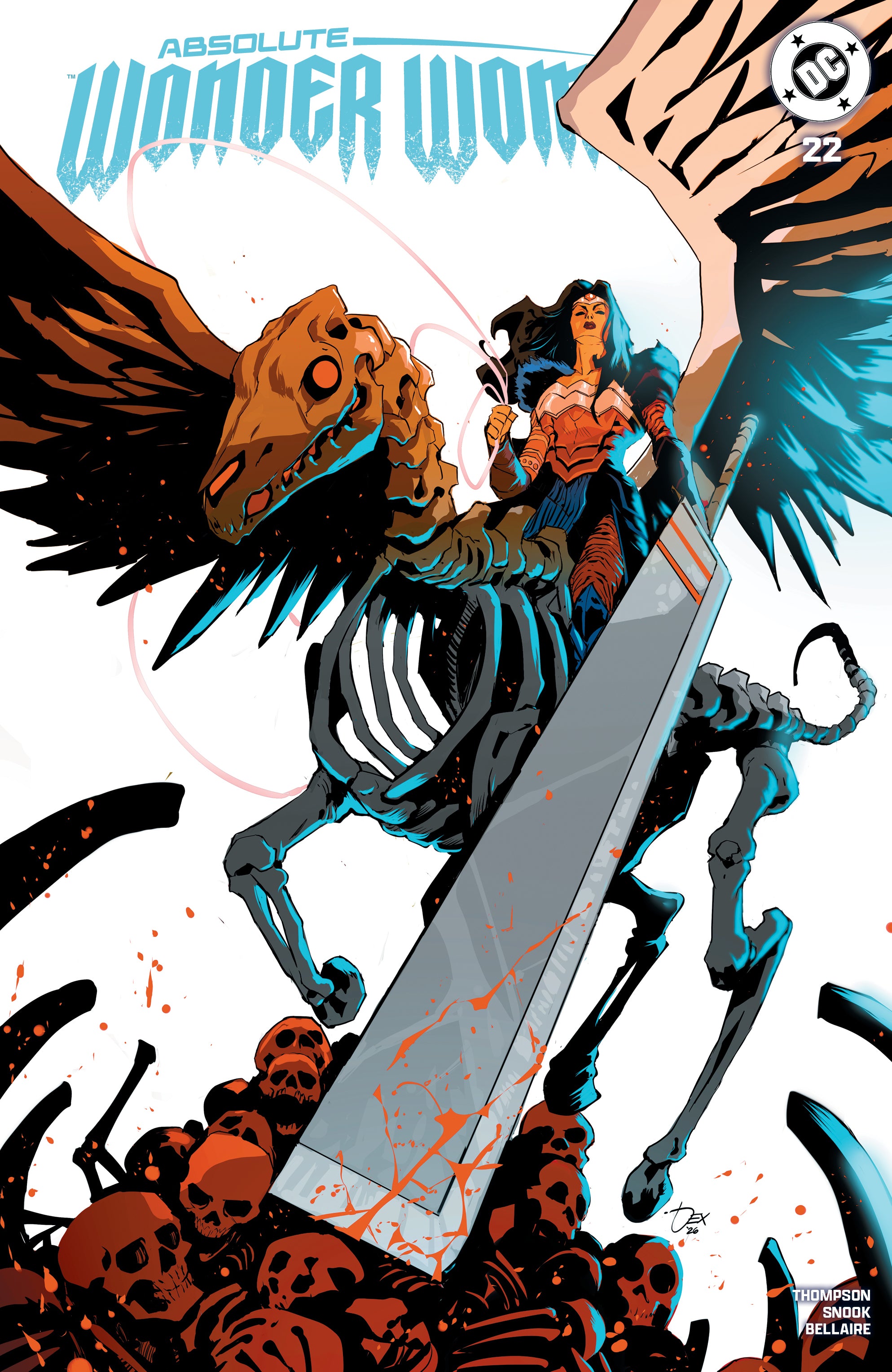 ABSOLUTE WONDER WOMAN #22 DEXTER SOY SDCC EXCLUSIVE VARIANT COVERS [07-22-26 ]