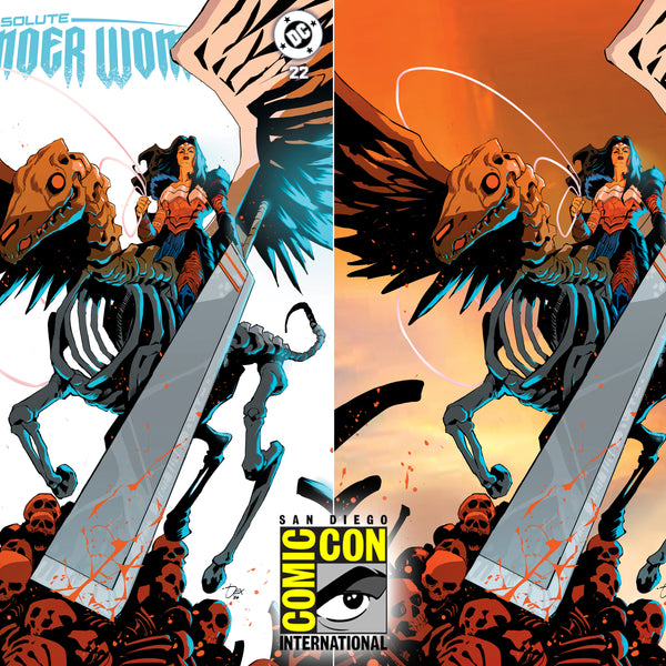 ★★ DCコミック限定版 ワンダ−ウ−マン キャンディポット ★★ ABSOLUTE WONDER WOMAN #22 DEXTER SOY SDCC EXCLUSIVE VARIANT COVERS [07