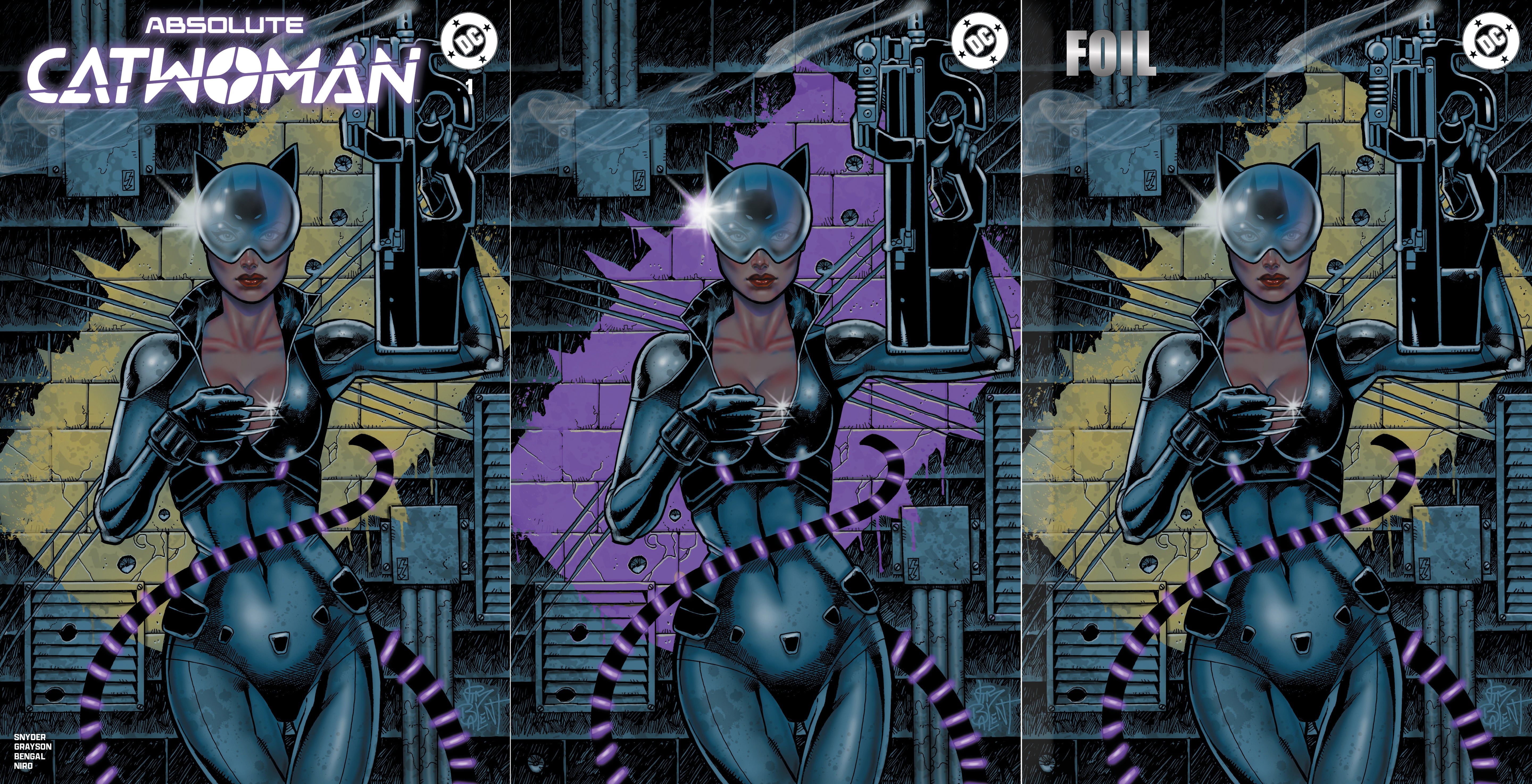 ABSOLUTE CATWOMAN #1 JIM BALENT HEROES CON EXCLUSIVE VARIANT COVERS -- [06-10-26]