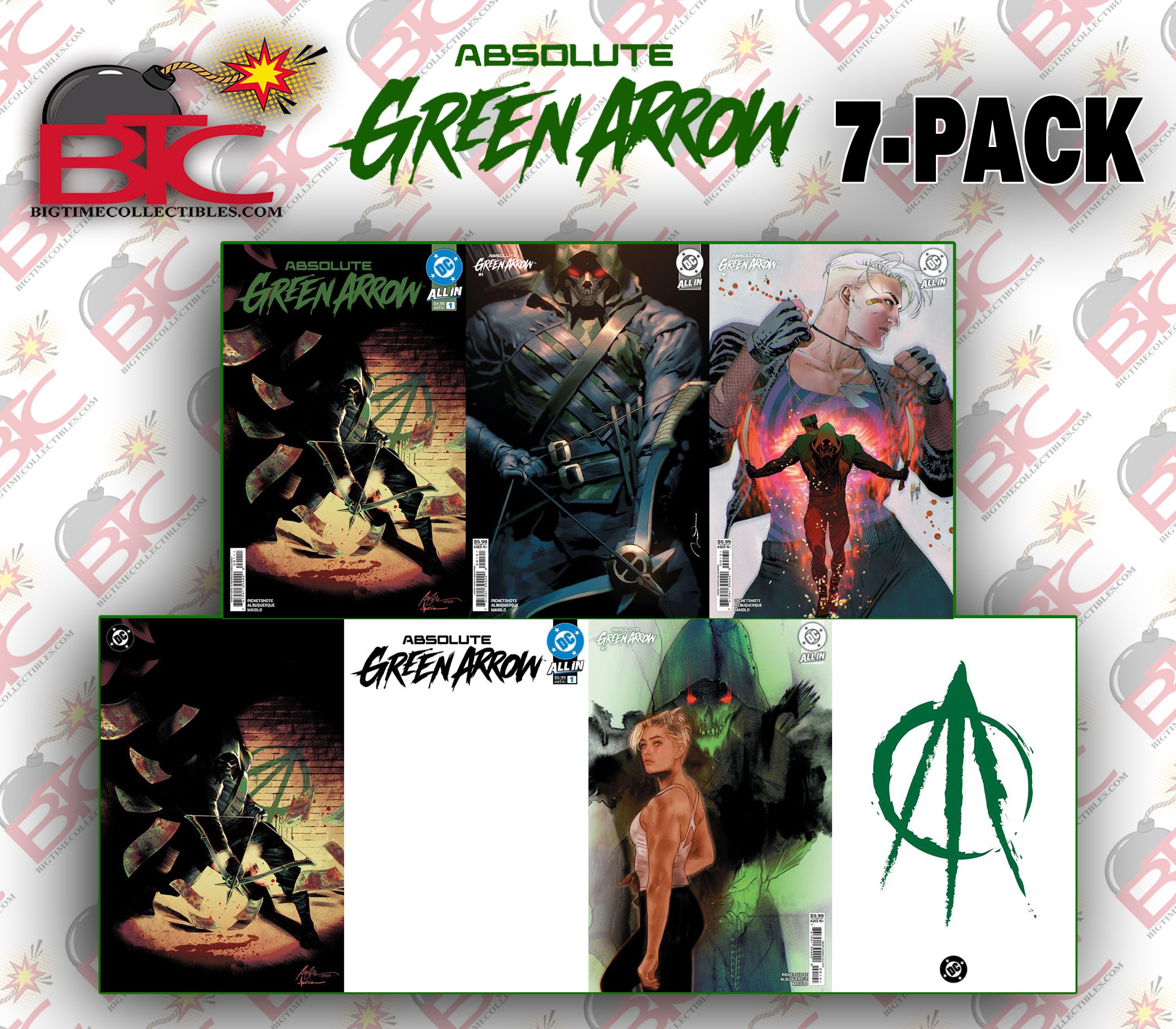 ABSOLUTE GREEN ARROW #1 7-PACK BUNDLE [05-20-26]