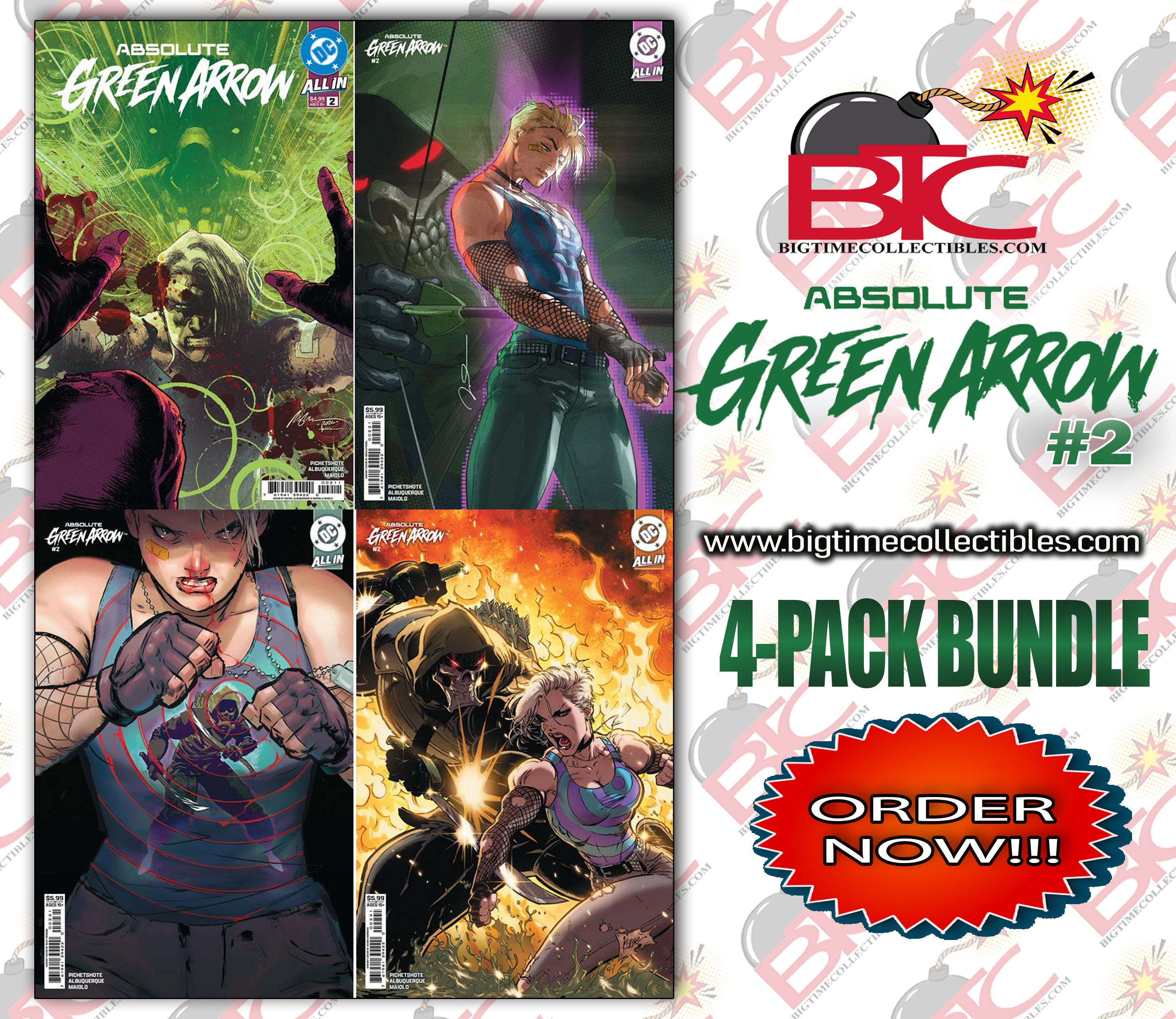 ABSOLUTE GREEN ARROW #2 4-PACK BUNDLE -- [06-17-26]