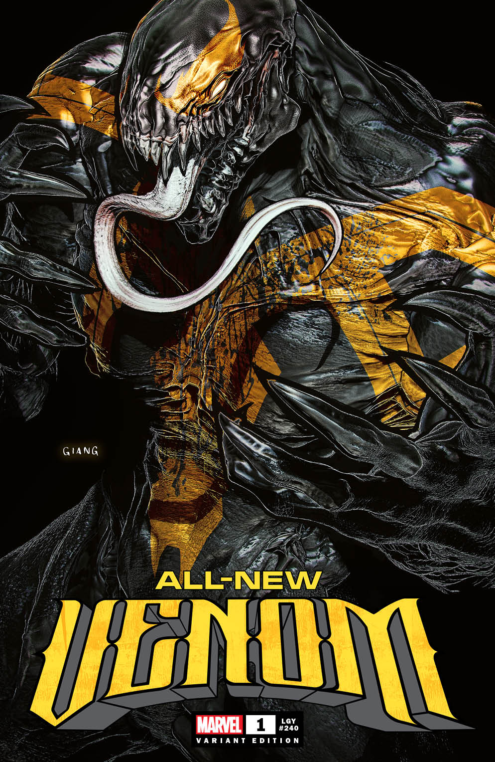 ALL-NEW VENOM #1 JOHN GIANG NEGATIVE BLEED EDITION OPTIONS (12-04-24)