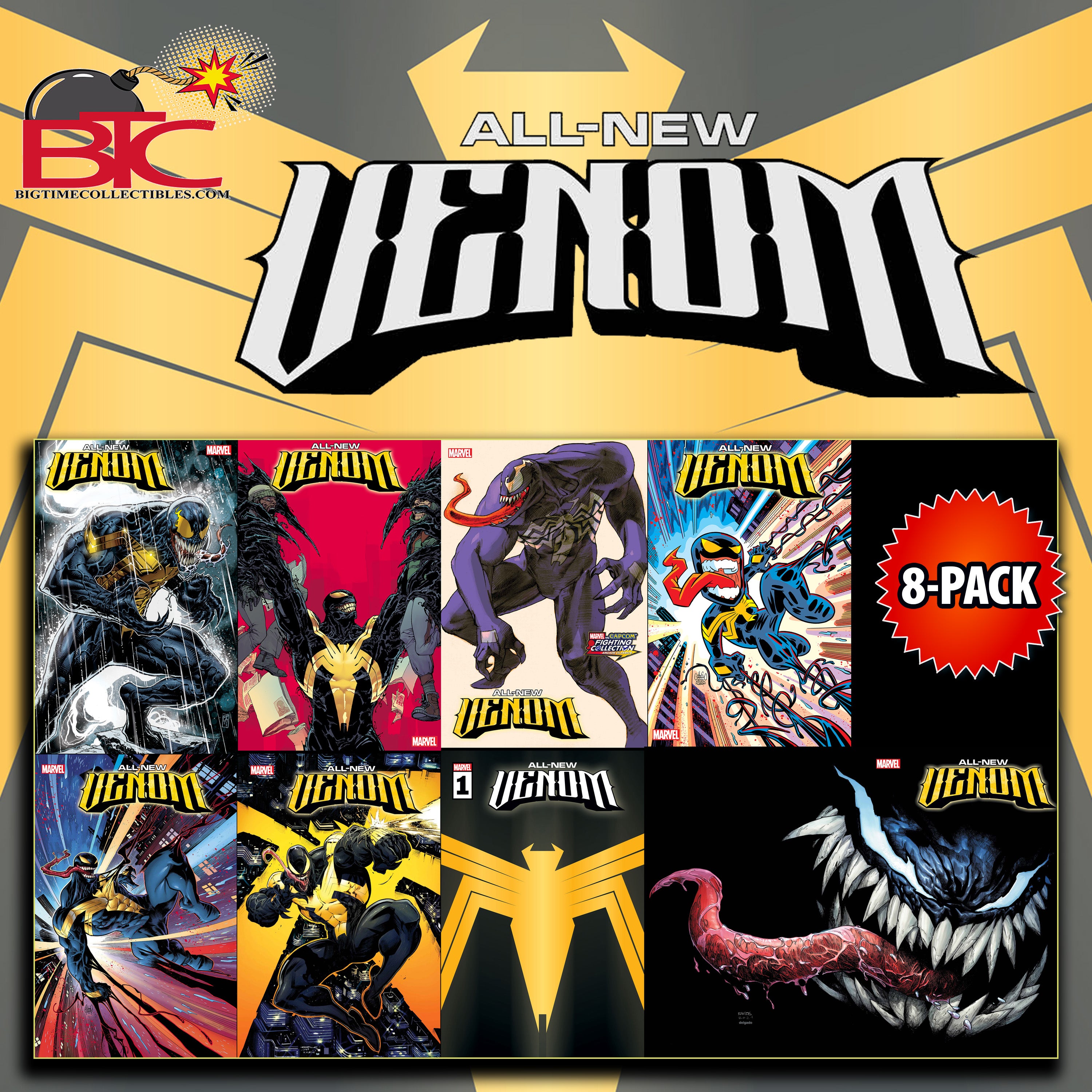 ALL-NEW VENOM #1 8-PACK BUNDLE--[ 12-04-24]