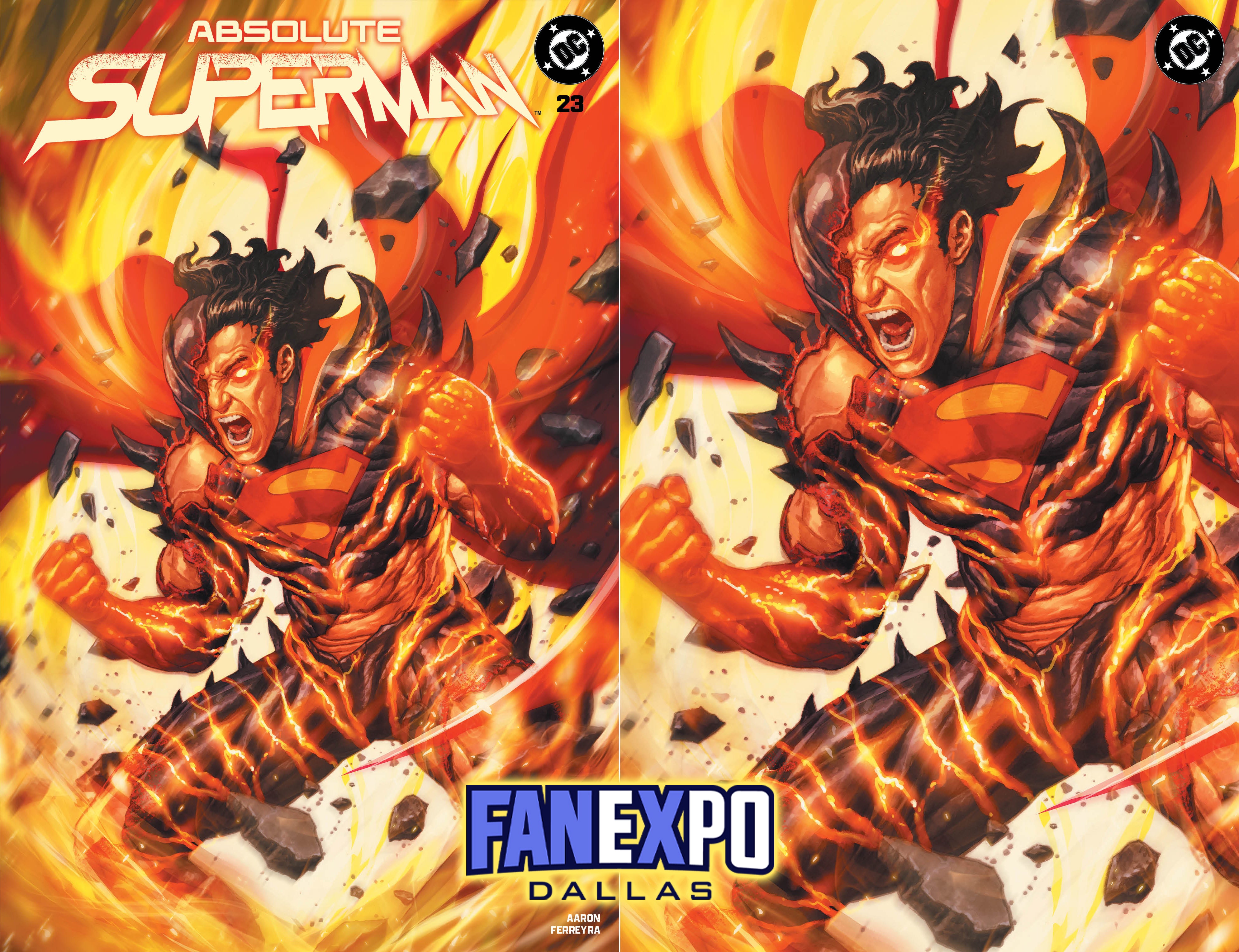 ABSOLUTE SUPERMAN #23 MICO SUAYAN FANEXPO DALLAS EXCLUSIVE VARIANT COVERS (RAW EDITION)-- [9/2/2026 ]