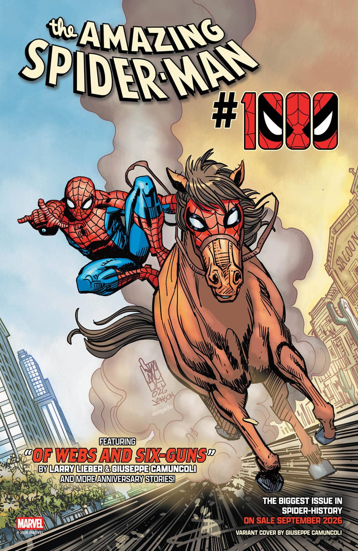 AMAZING SPIDER-MAN #1000 GIUSEPPE CAMUNCOLI VARIANT -- [09-16-26 ]